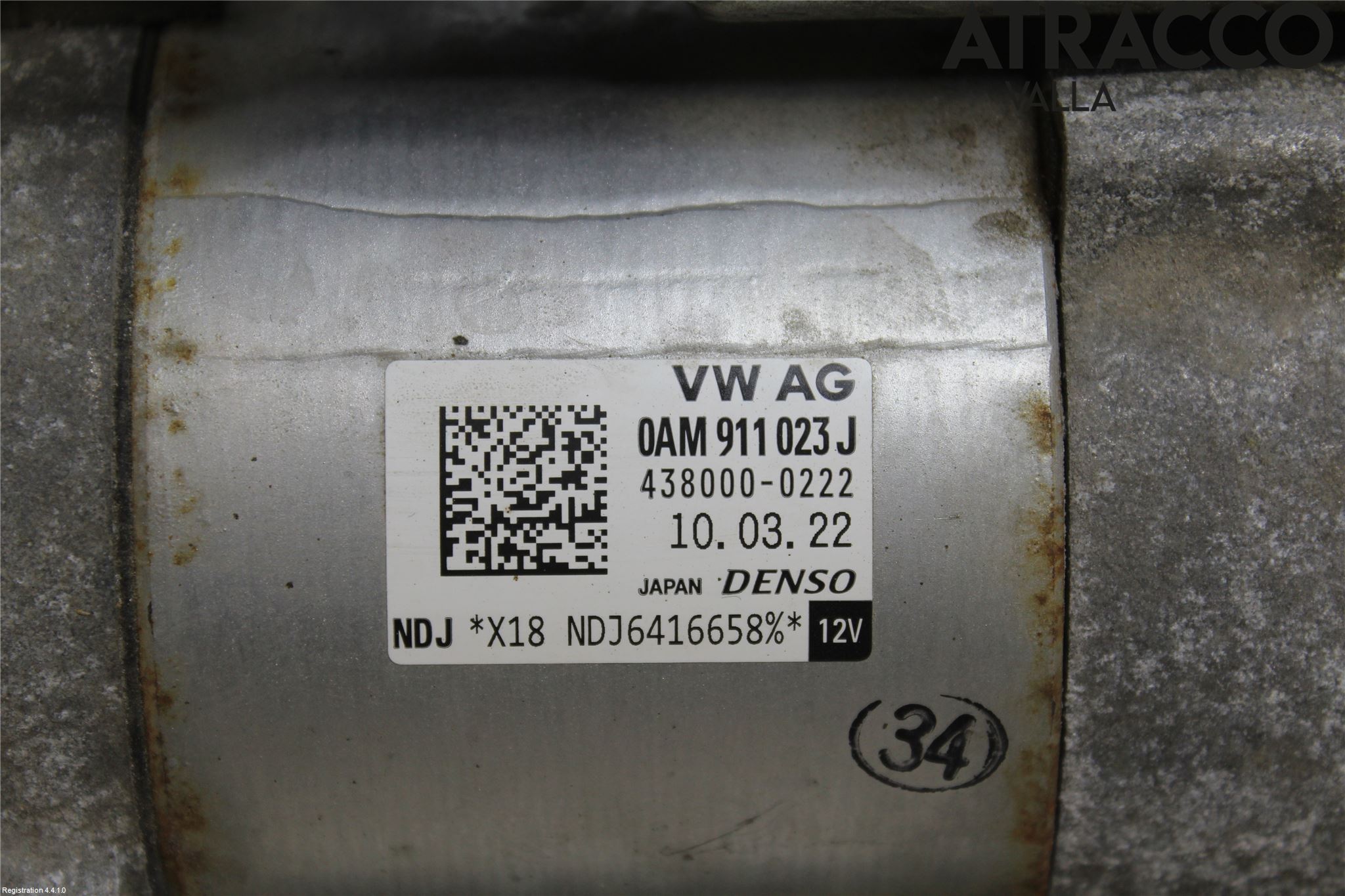 Volkswagen VW GOLF / E-GOLF VIII 20- Startmotor Diesel