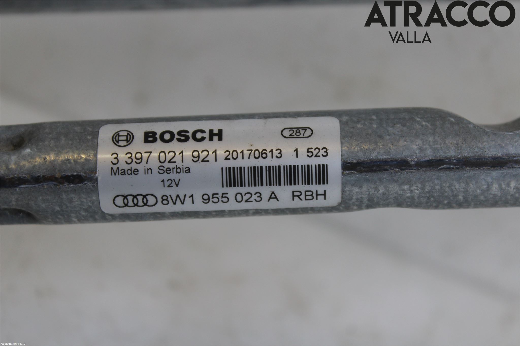 Audi A4/S4 B9 16-19 Viskeroverføring Frontrute