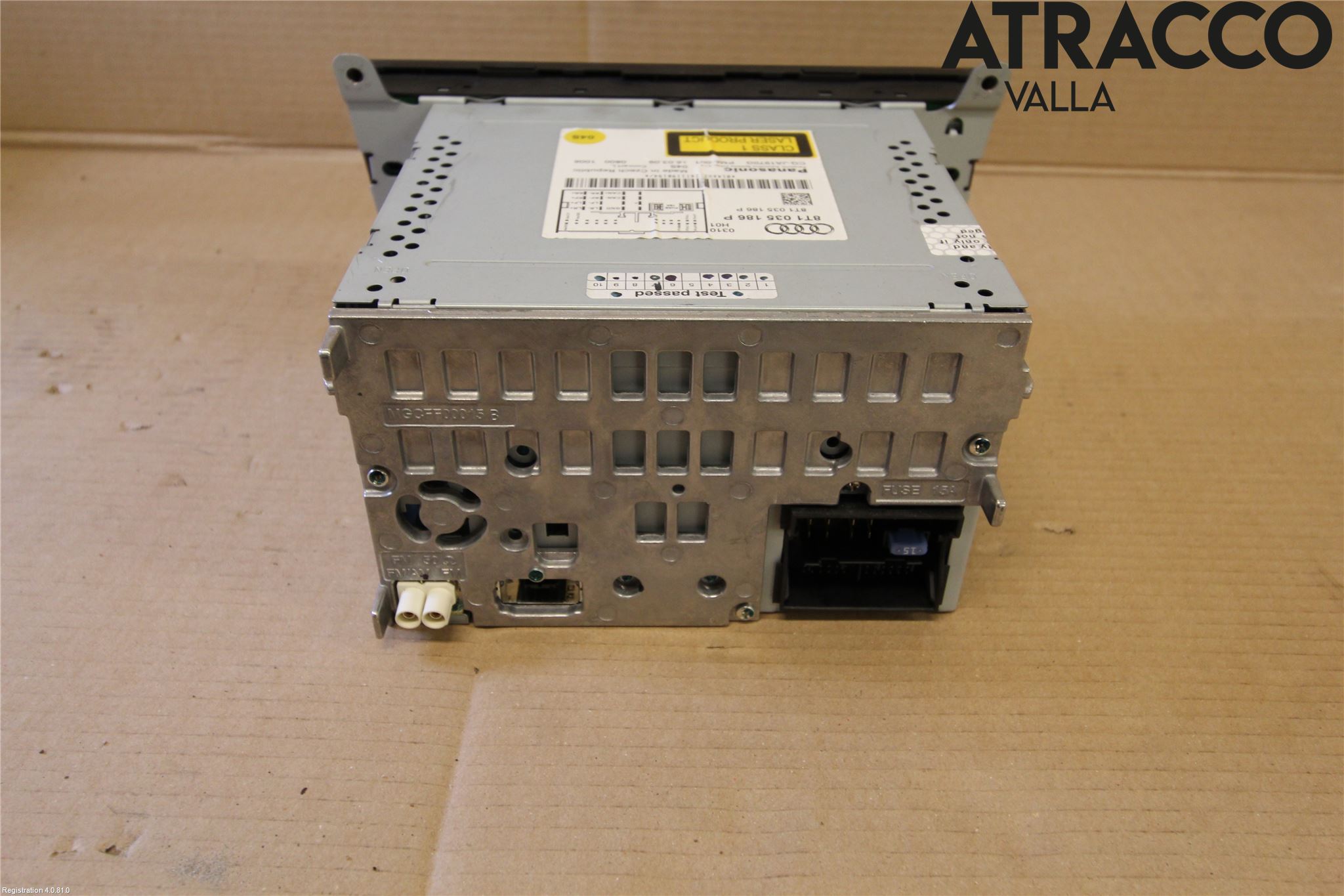 Audi A4/S4 08-11 Stereo Radio Med Cd