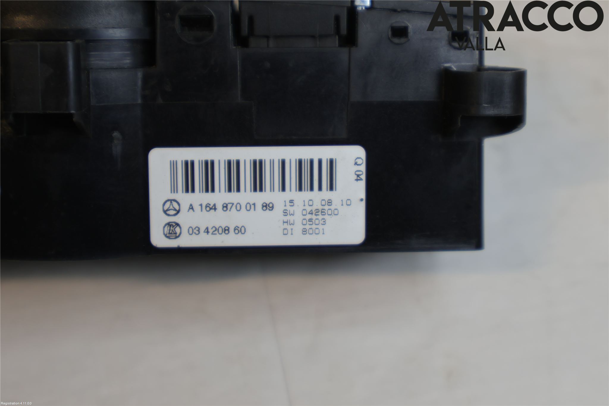 Mercedes-Benz MB R-KLASS (W251) 05-13 Varme Ac Betjening-Display