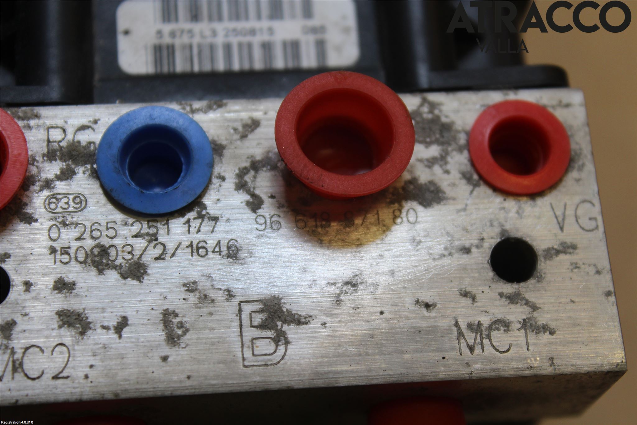 Peugeot EXPERT 15-16 Abs Hydraulikkaggregat
