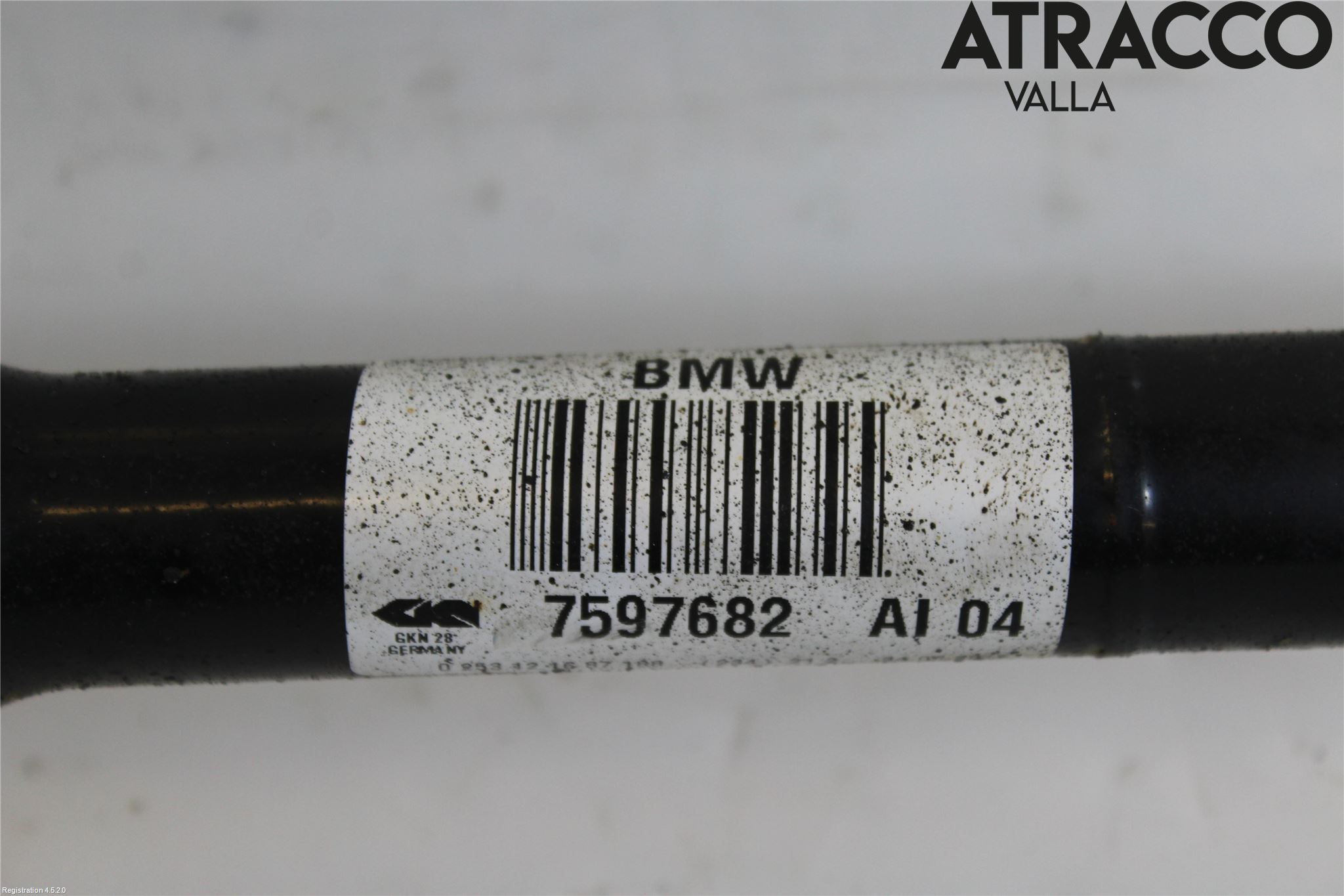 BMW 1 F20/F21 11-19 Drivaksel Bak Kompl Høyre