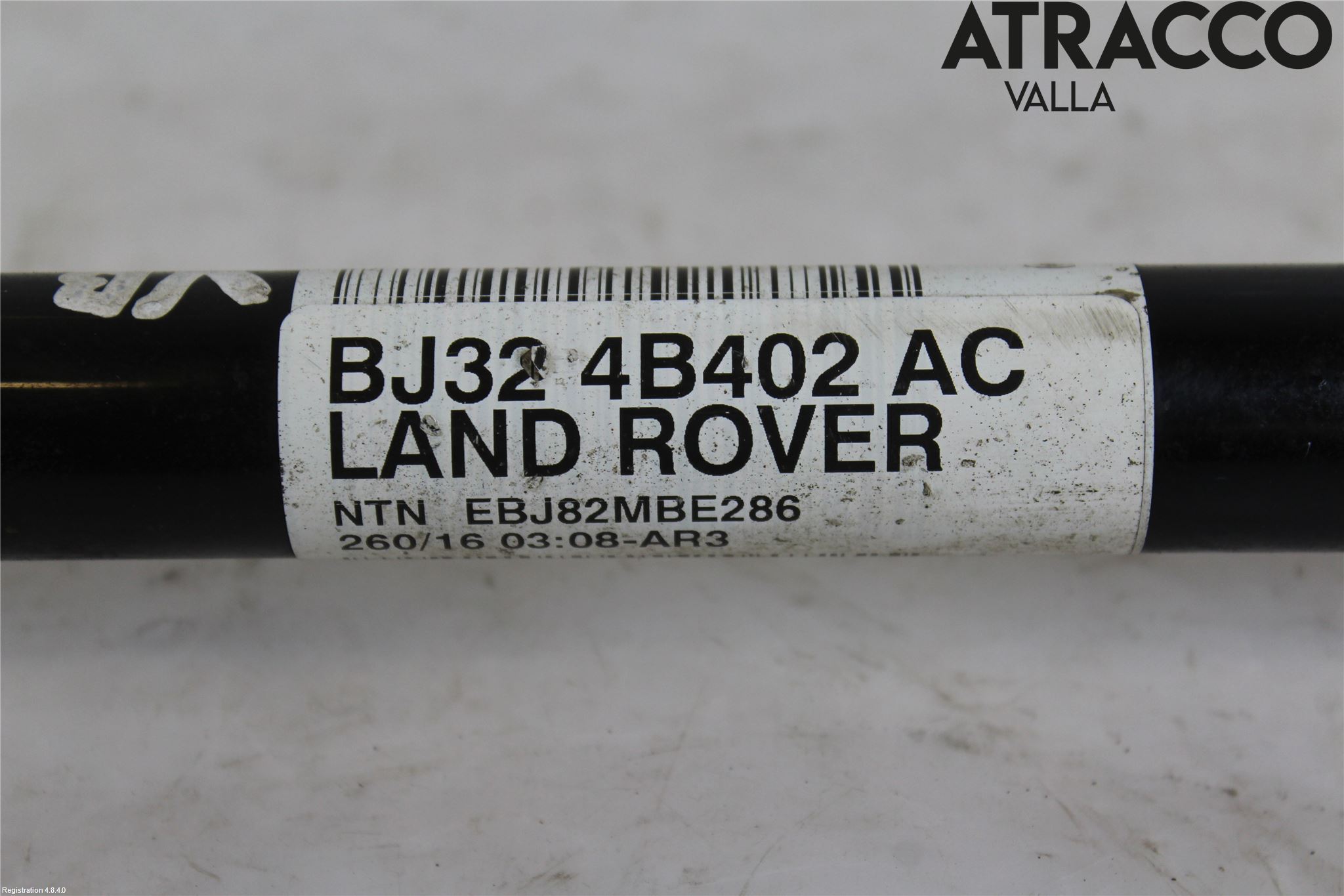 Landrover LAND ROVER RANGE ROVER EVOQUE (L538) 11-18 Drivaksel Bak Kompl Venstre