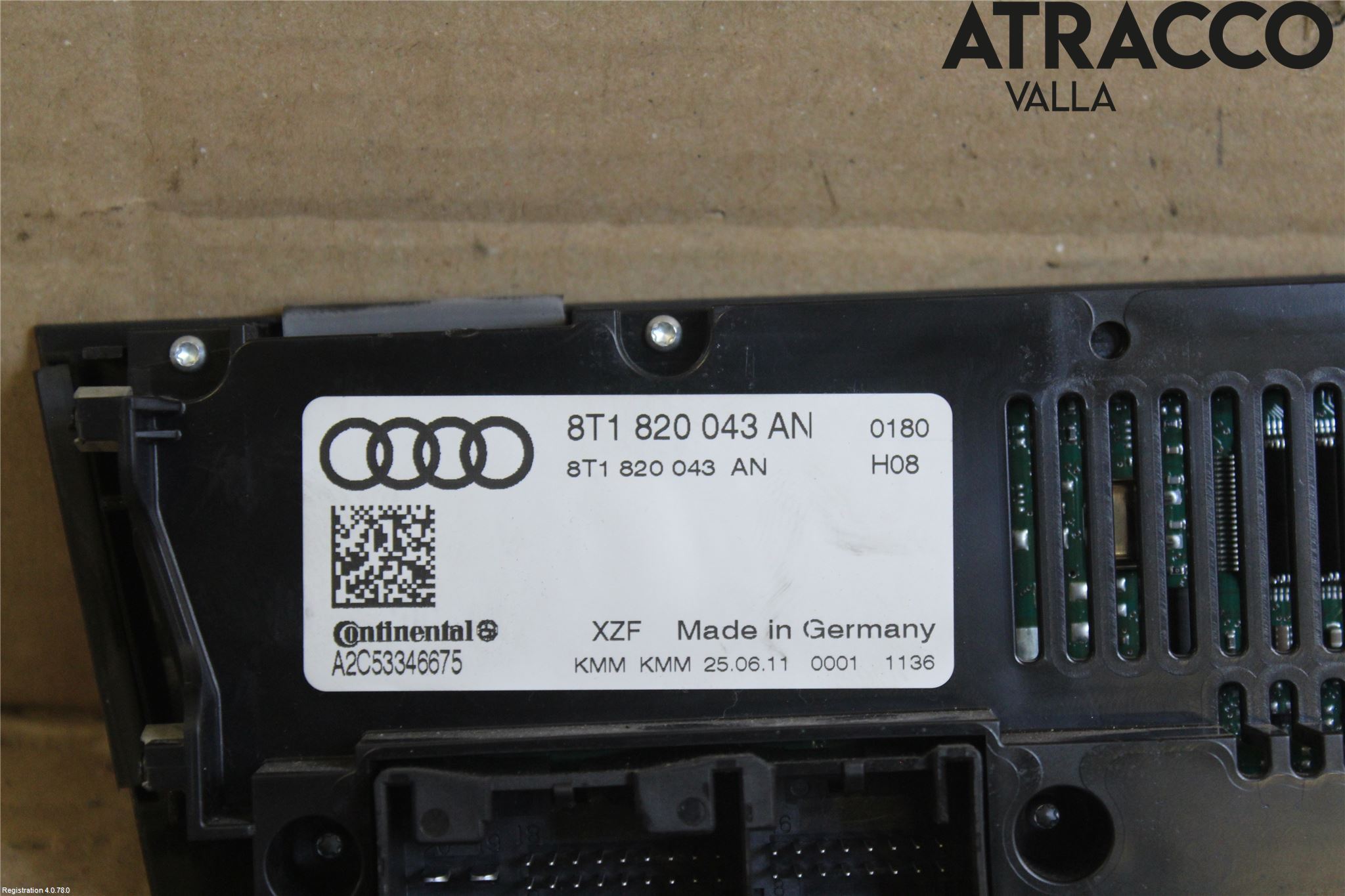 Audi A5 07-16 Varme Ac Betjening-Display