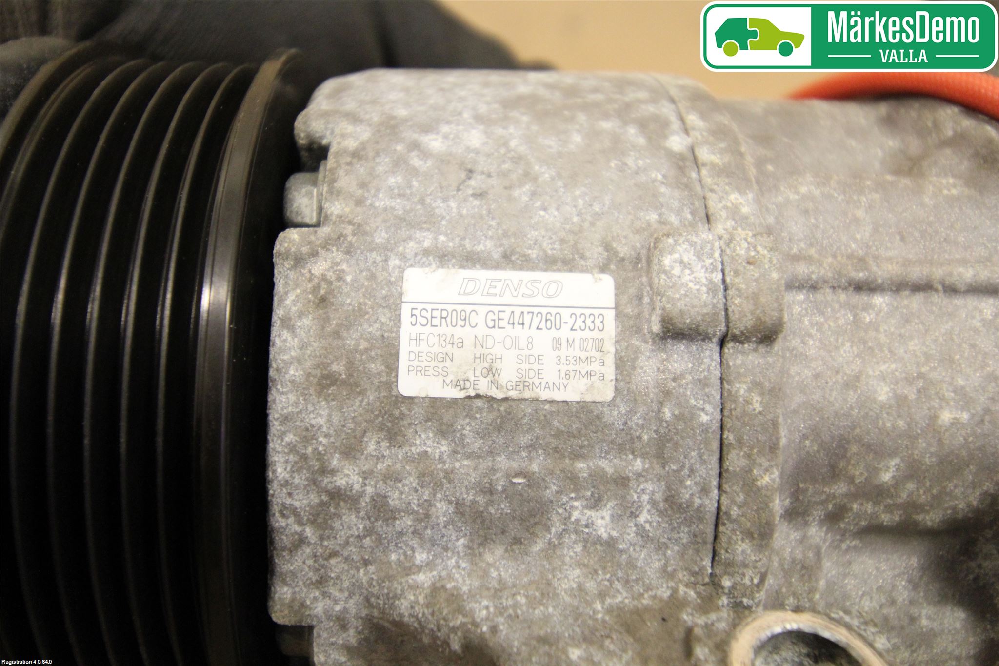 Toyota AURIS 10-12 Varme Ac Kompressor