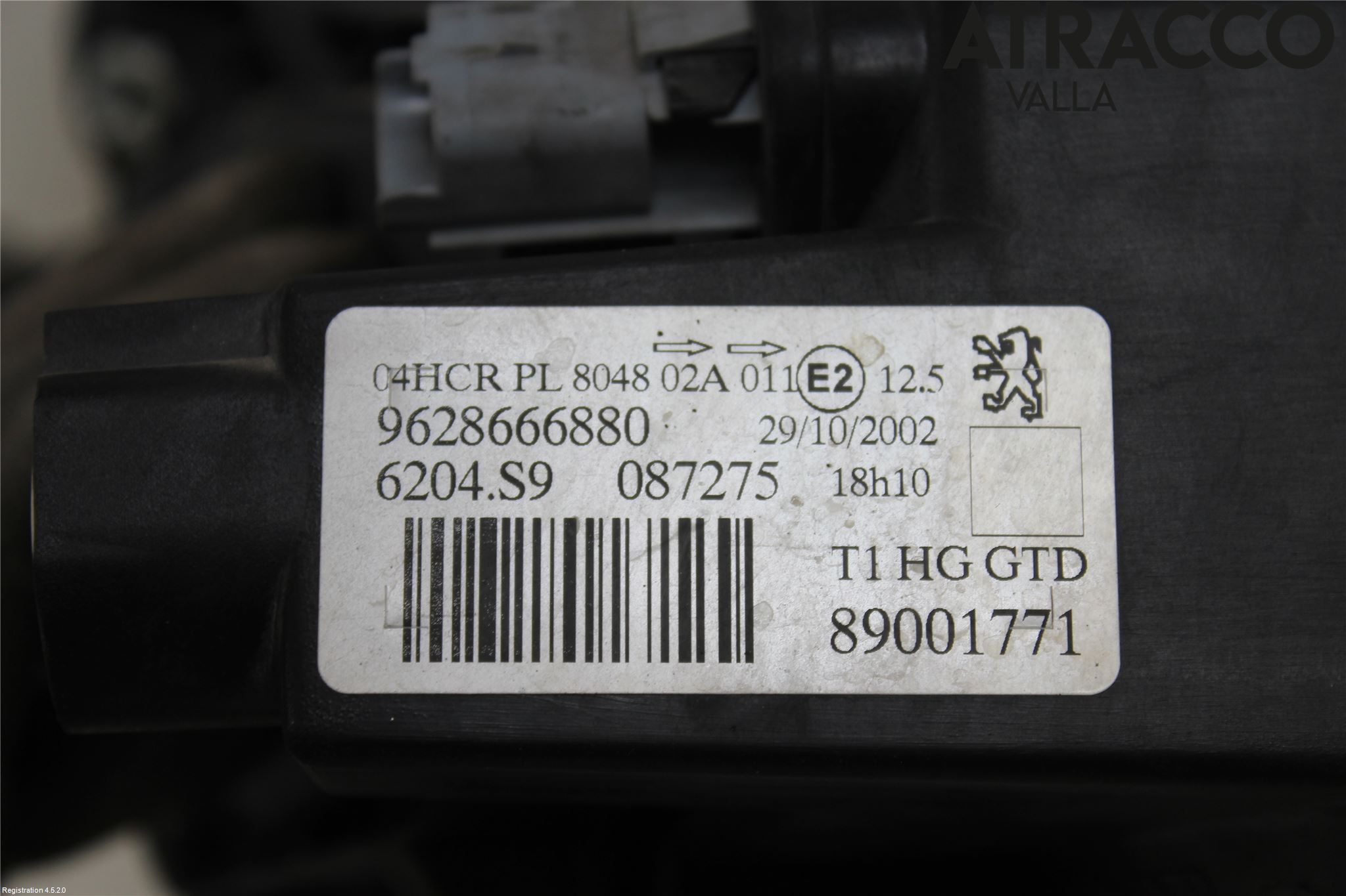 Peugeot 206 98-09 Frontlykt Venstre