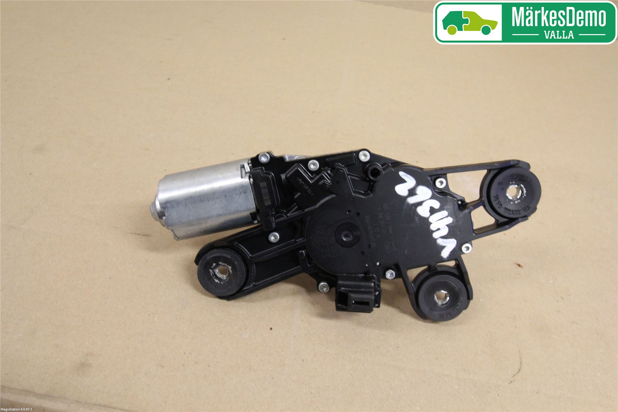 Ford FIESTA 09-12 Viskermotor Bakluke