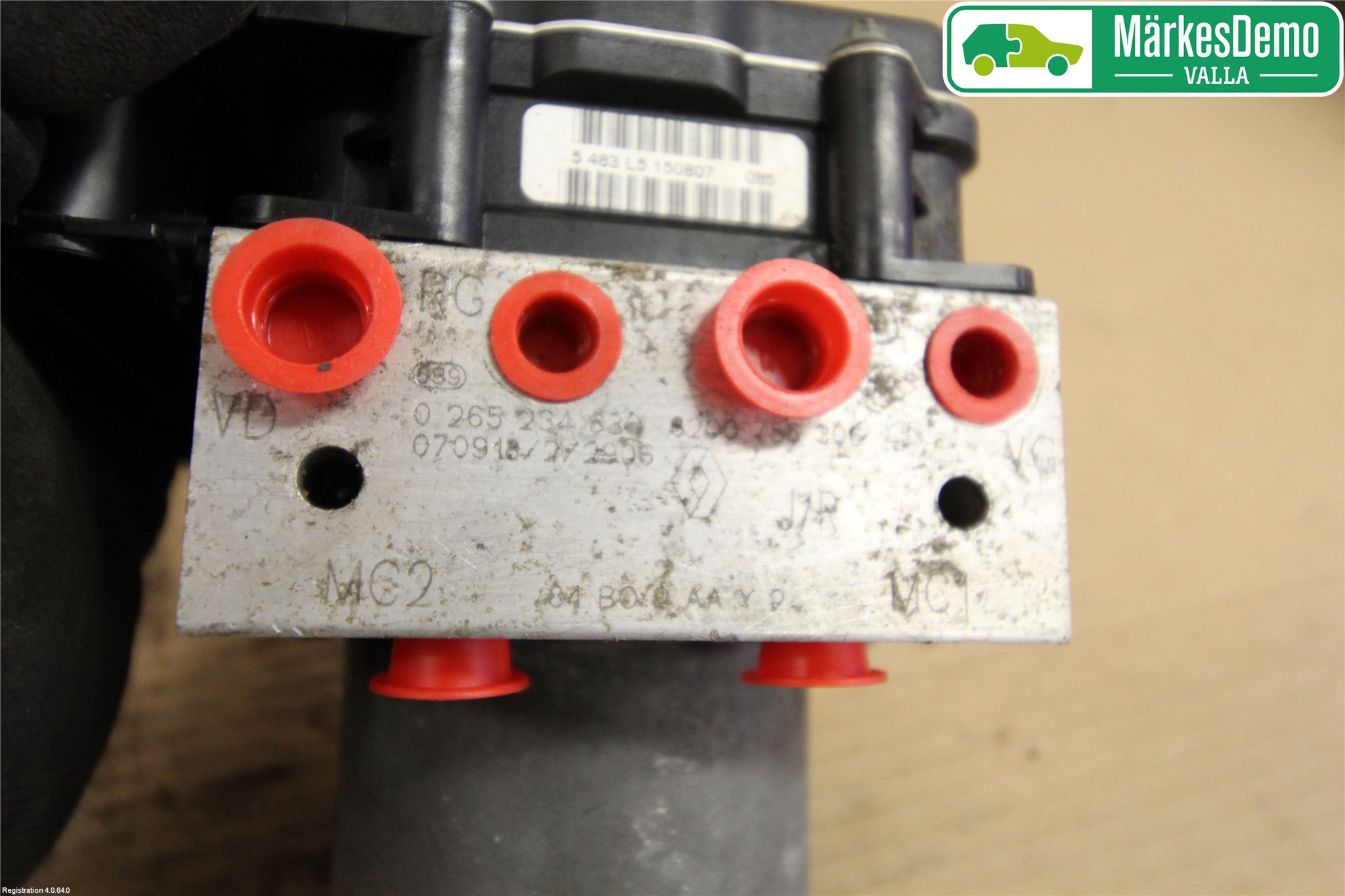 Renault SCÉNIC/GRAND 07-09 Abs Hydraulikkaggregat