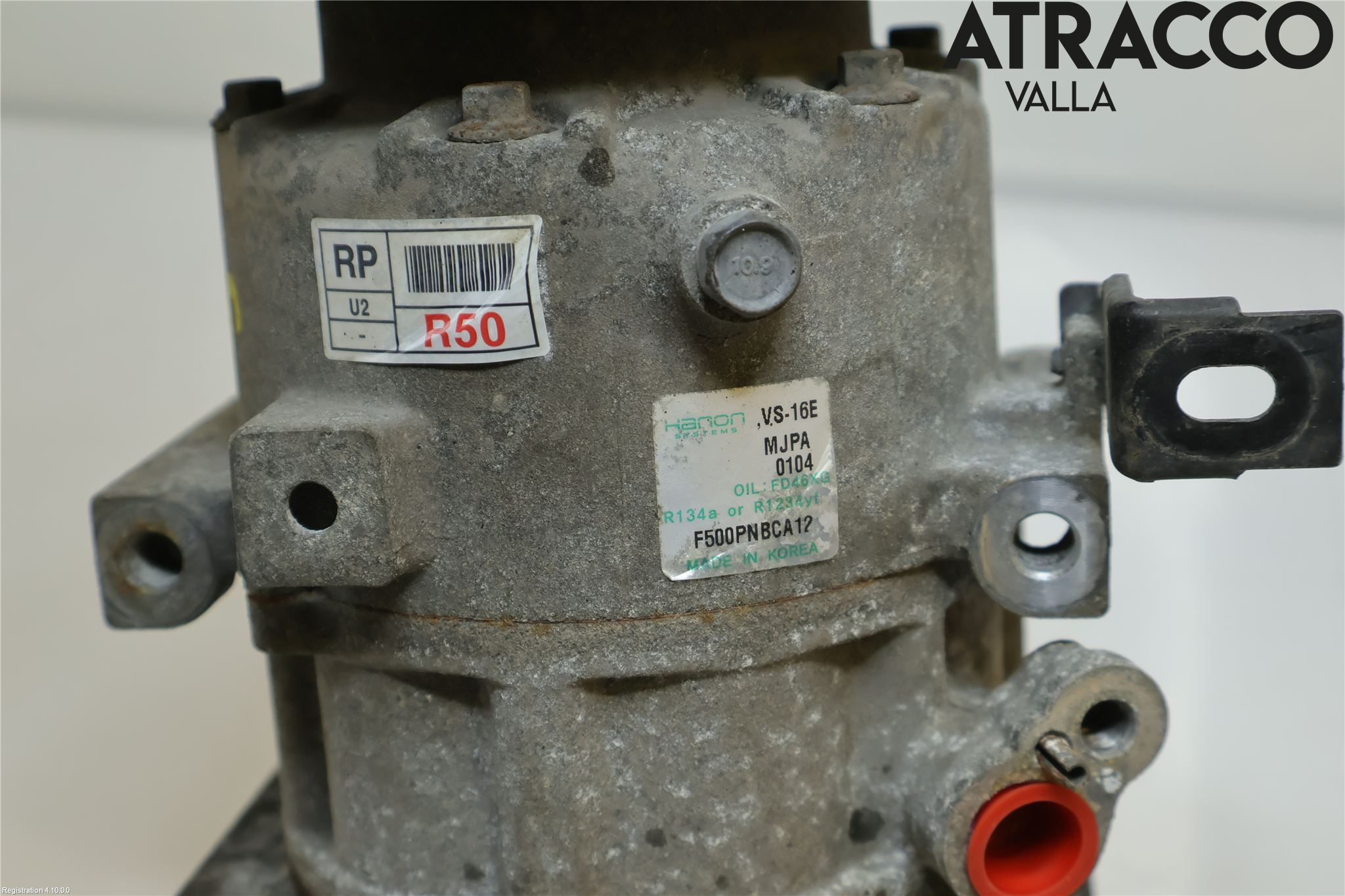 Kia CARENS III 13-19 Varme Ac Kompressor