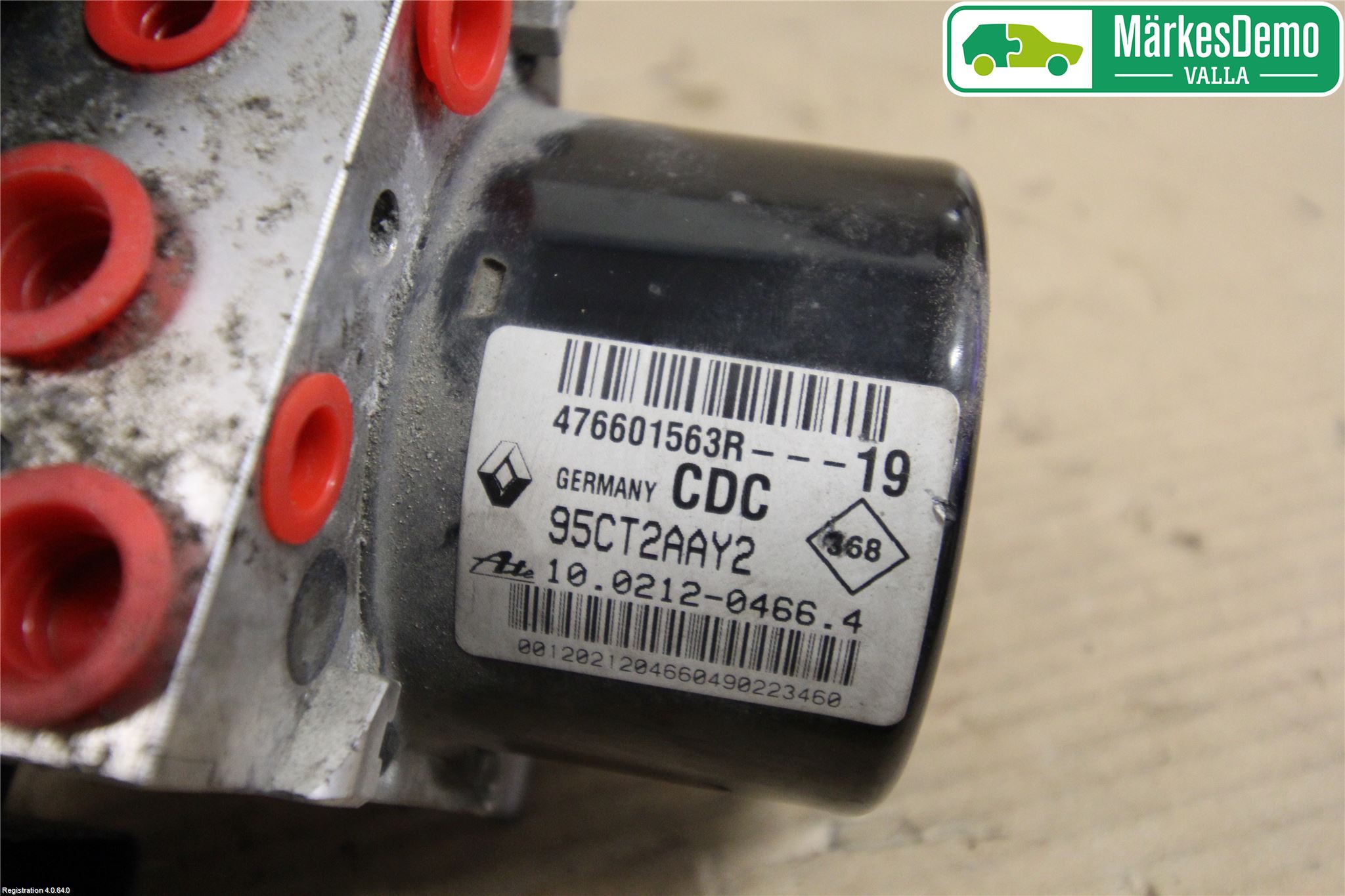 Renault SCÉNIC III / GRAND SCÉNIC 09-16 Abs Hydraulikkaggregat