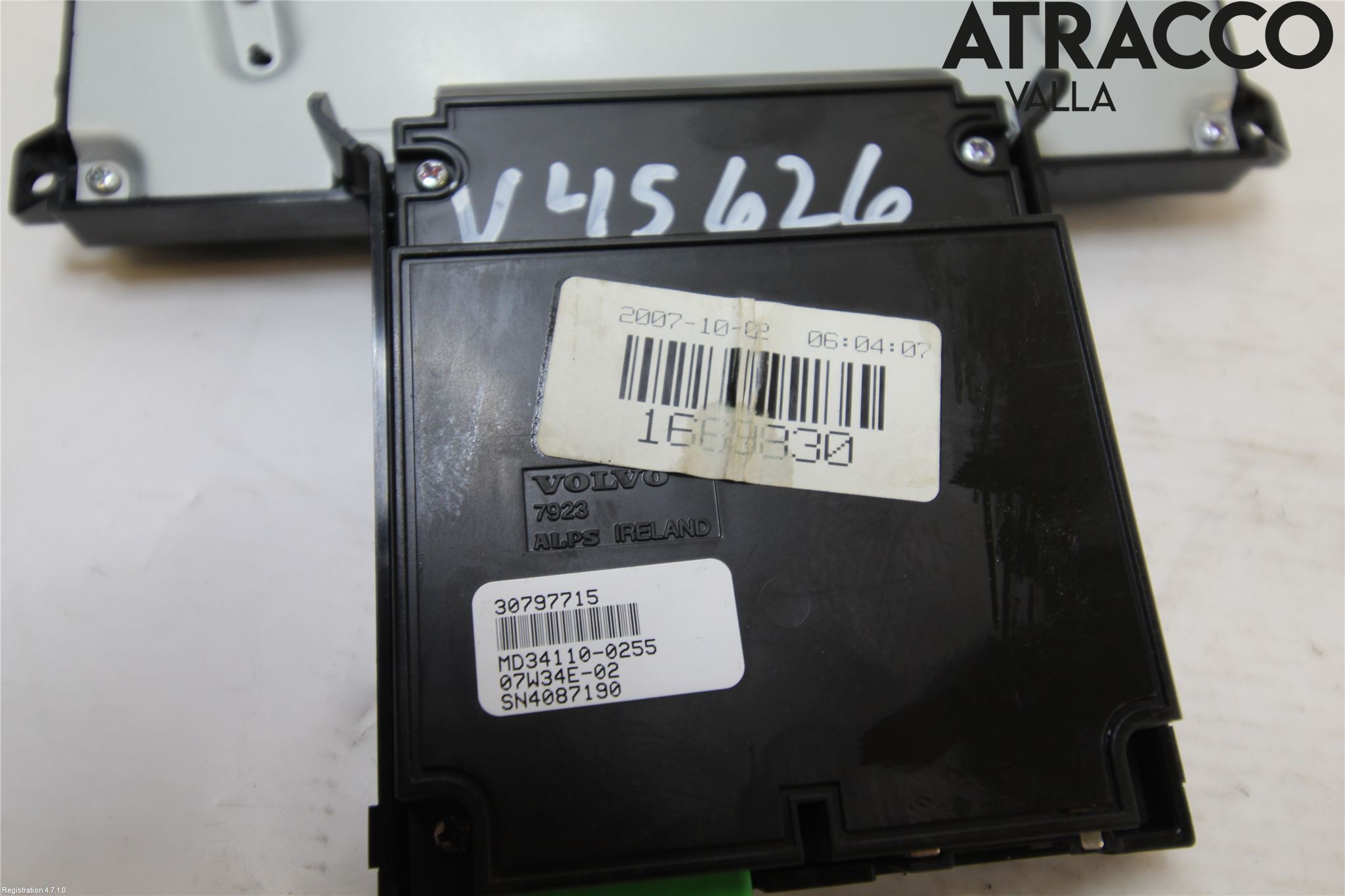 Volvo S80 07-13 Instr Varselys - Display