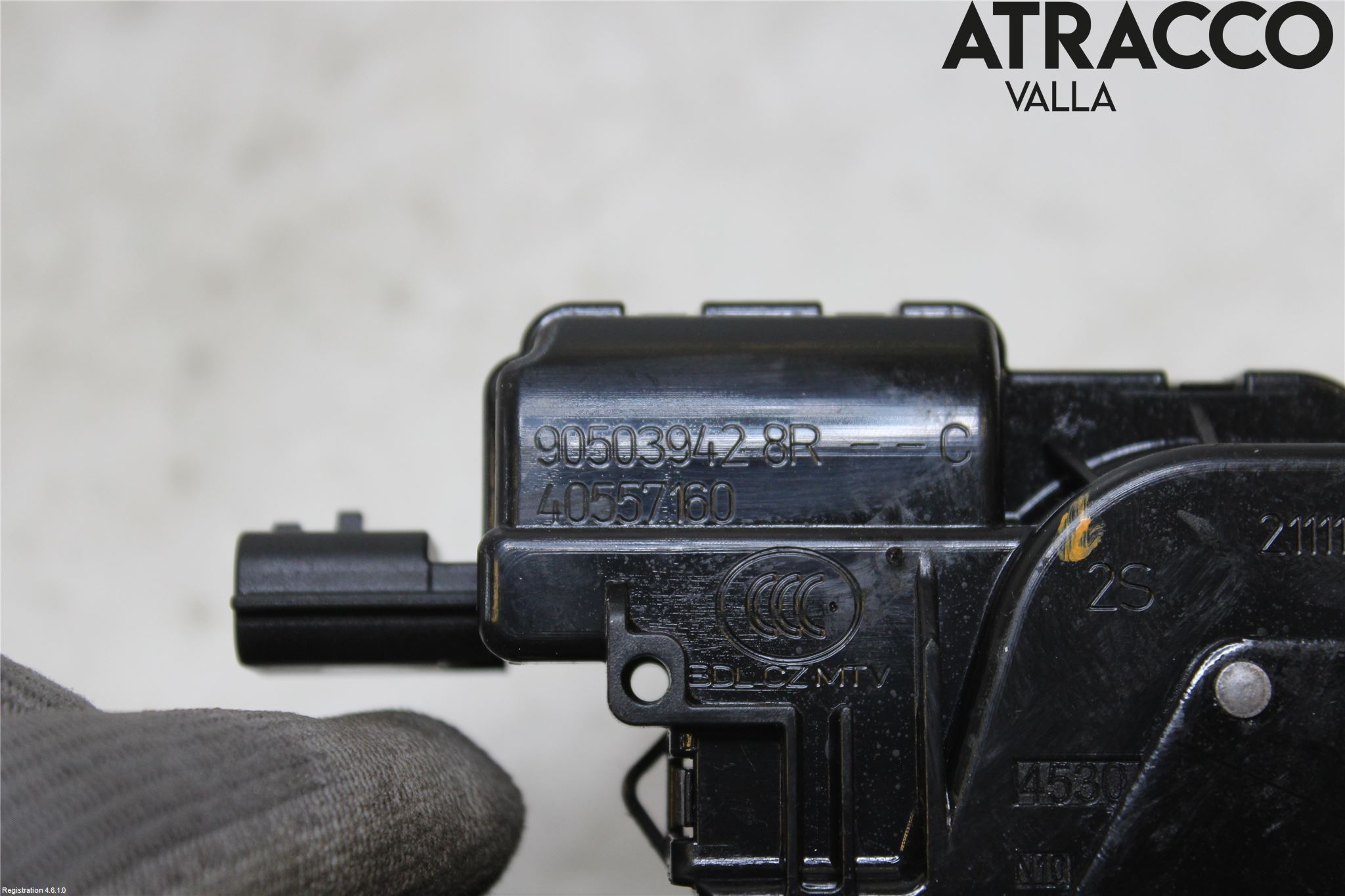 Renault CAPTUR 20-24 Bakluke-Lokk Låsekasse