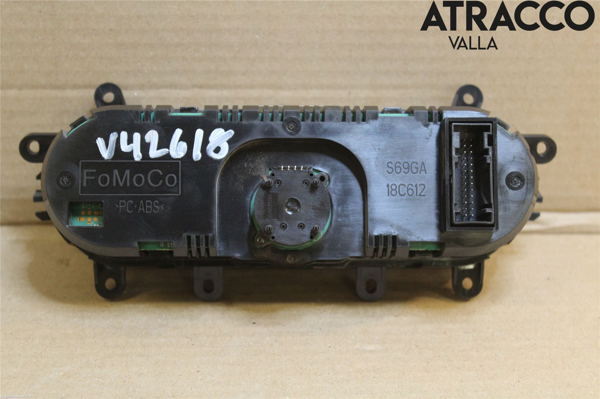 Ford RANGER EU 12-23 Varme Ac Betjening-Display