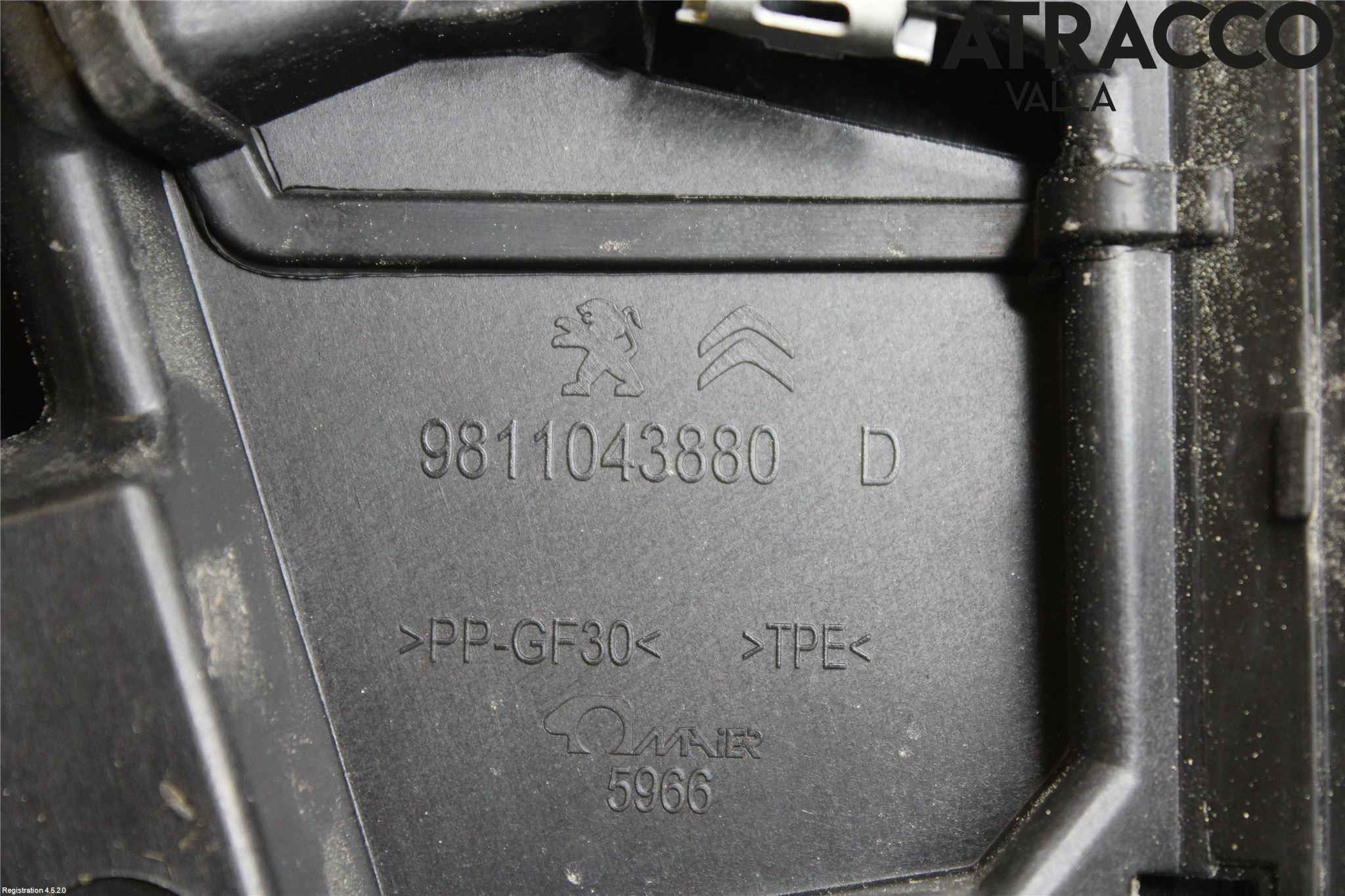 Peugeot 3008 17-24 List Bak-Bakluke