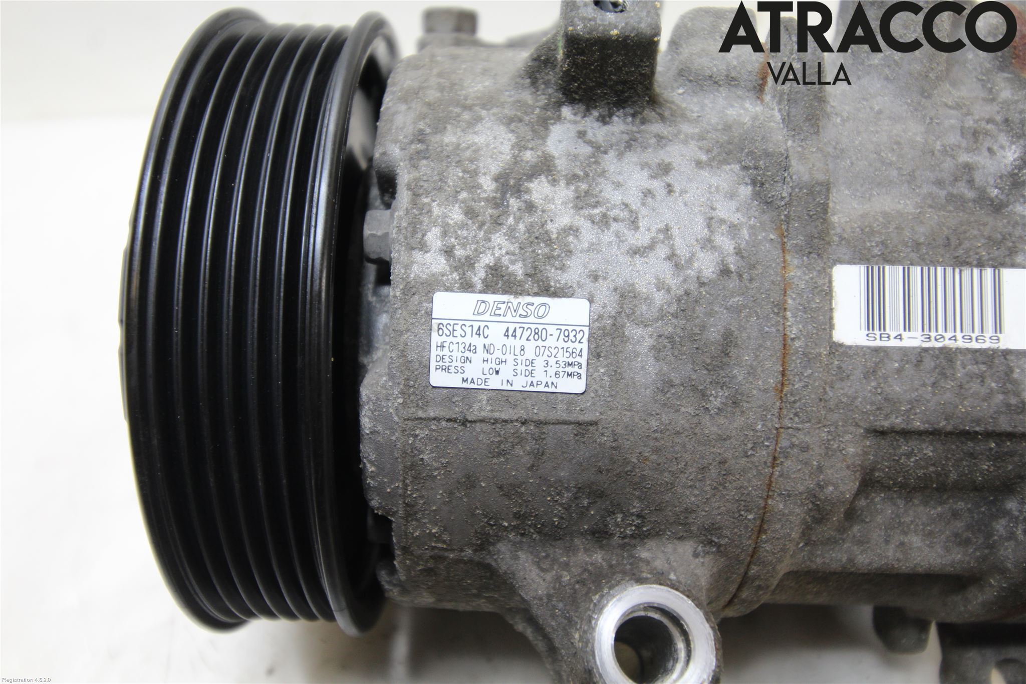 Toyota RAV4 13-18 Varme Ac Kompressor