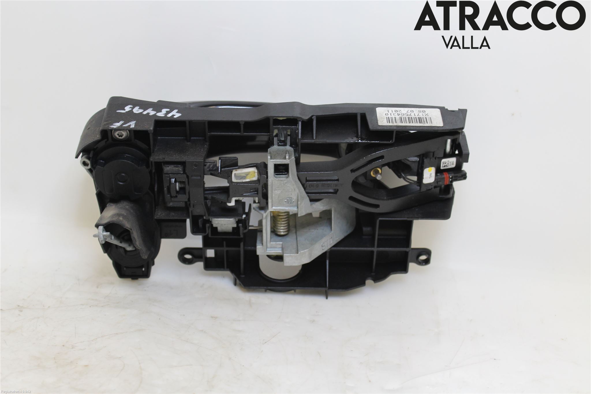 BMW 5 F10/F11/F18 09-17 Dørhandtak Ytre Venstre