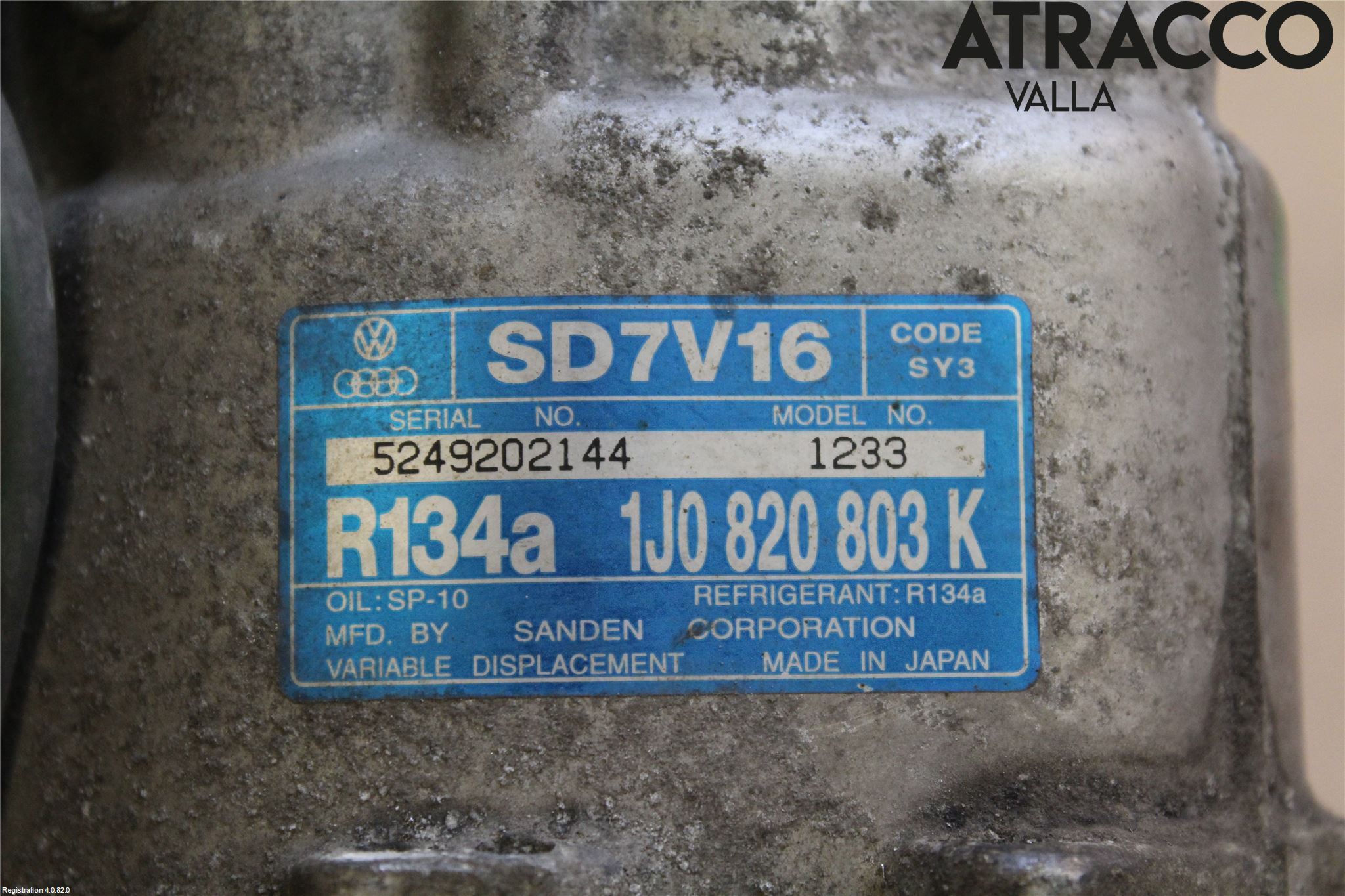 Volkswagen VW BORA Varme Ac Kompressor