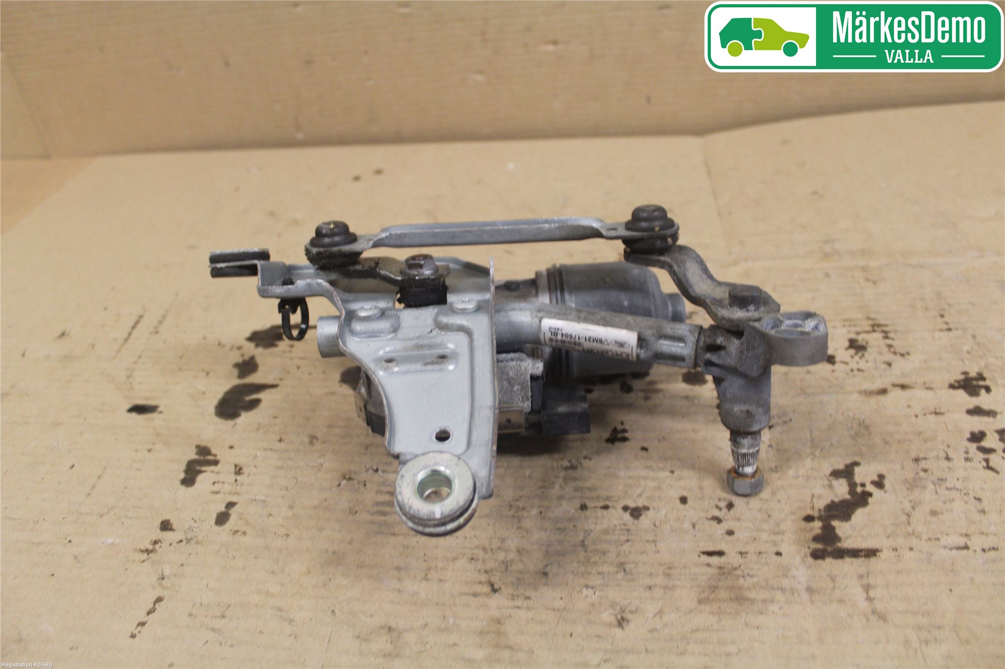 Ford S-MAX 06-15 Viskermotor Frontrute