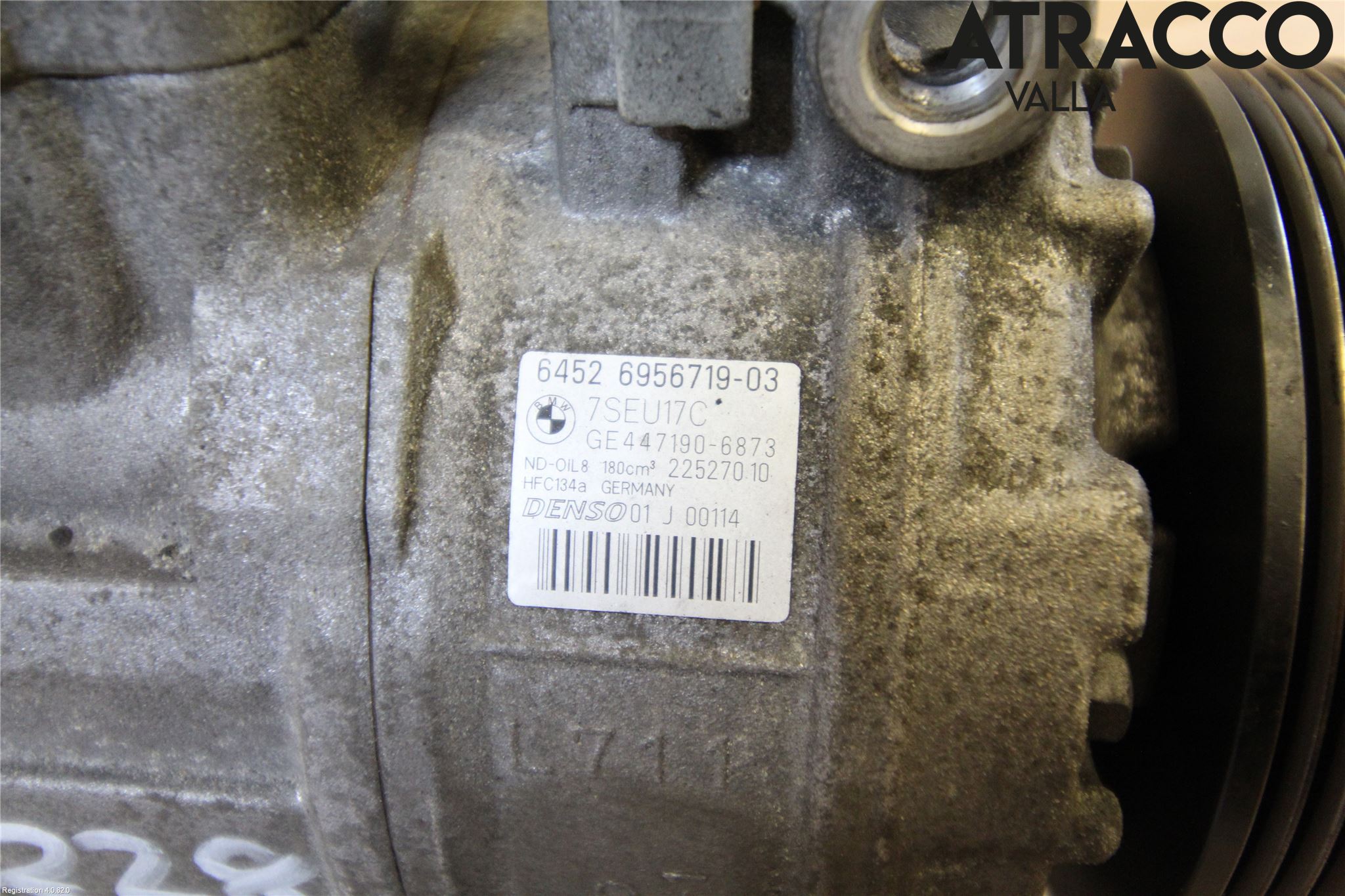 BMW 3 E90/91 SED/TOU 05-12 Varme Ac Kompressor
