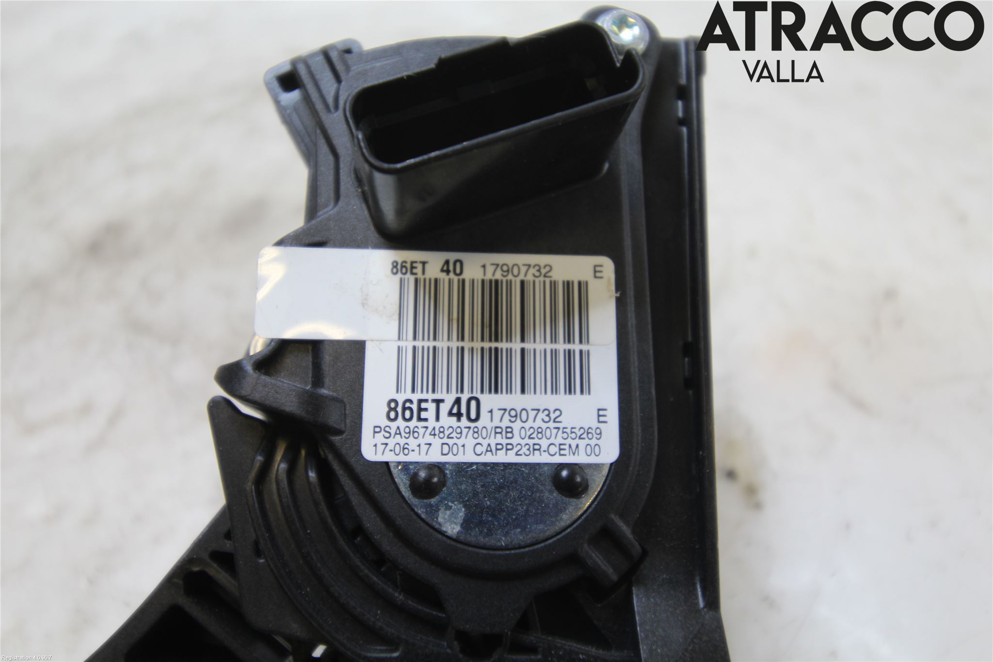 Citroen C4 GRAND PICASSO 14-18 Gasspedal