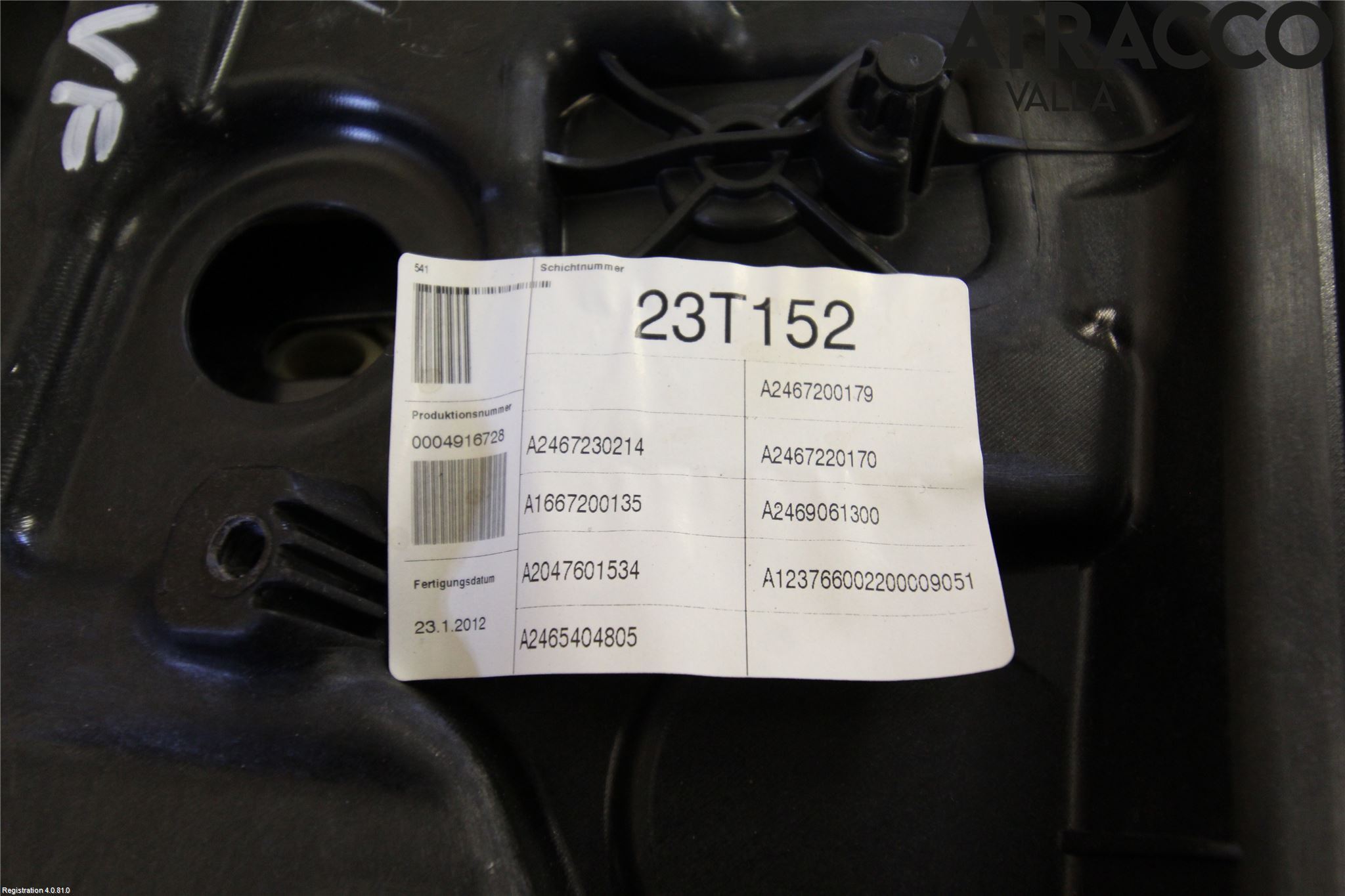 Mercedes-Benz MB B-KLASS (W246/W242) 12-19 Vindusheis El Komp
