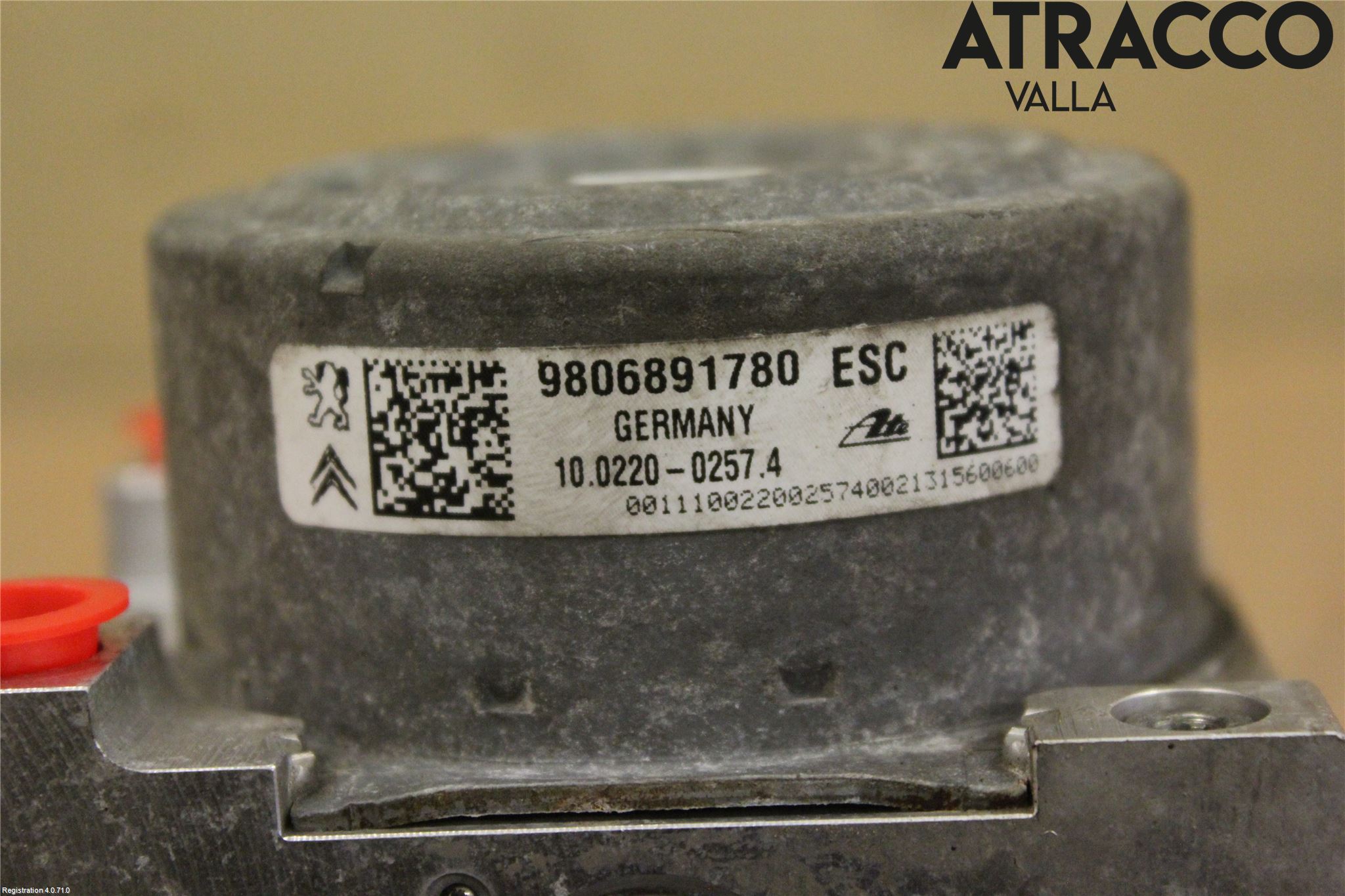 Peugeot 208 12-15 Abs Hydraulikkaggregat