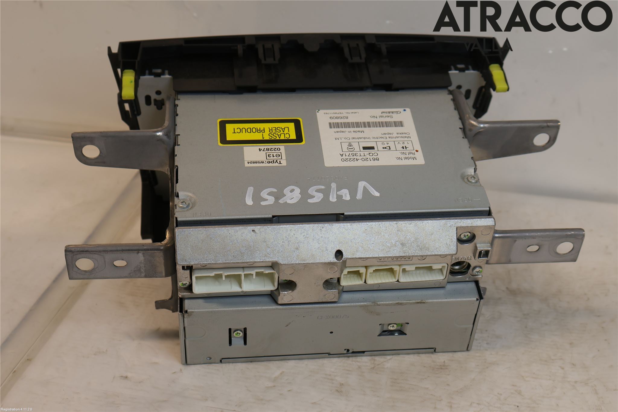Toyota RAV 4 06-12 Stereo Radio Med Cd