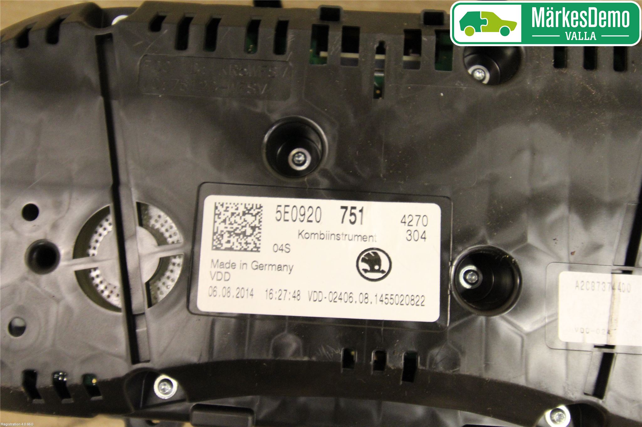 Skoda SUPERB 09-15 Instr Kombinert
