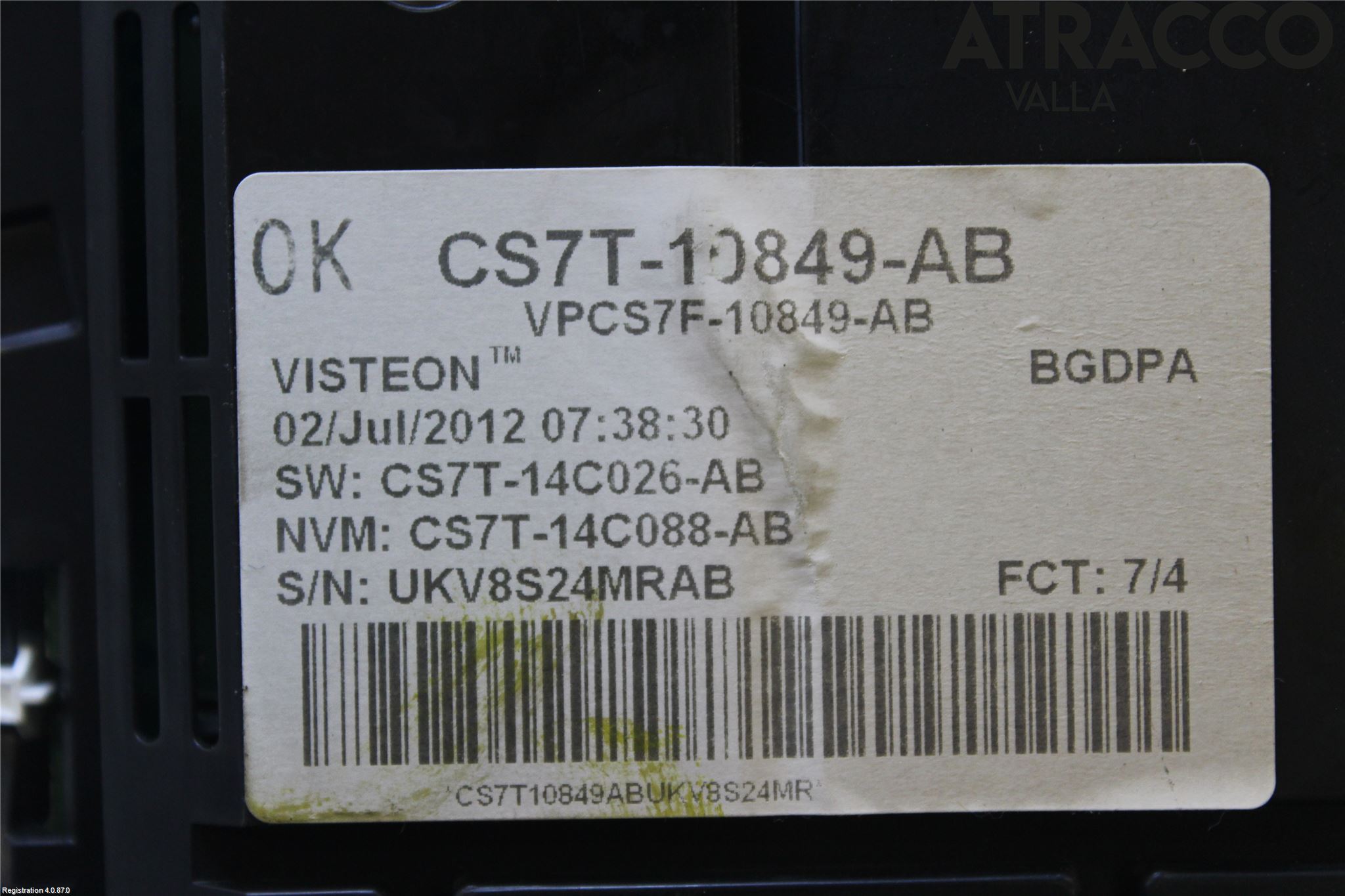 Ford GALAXY 06-15 Instr Kombinert