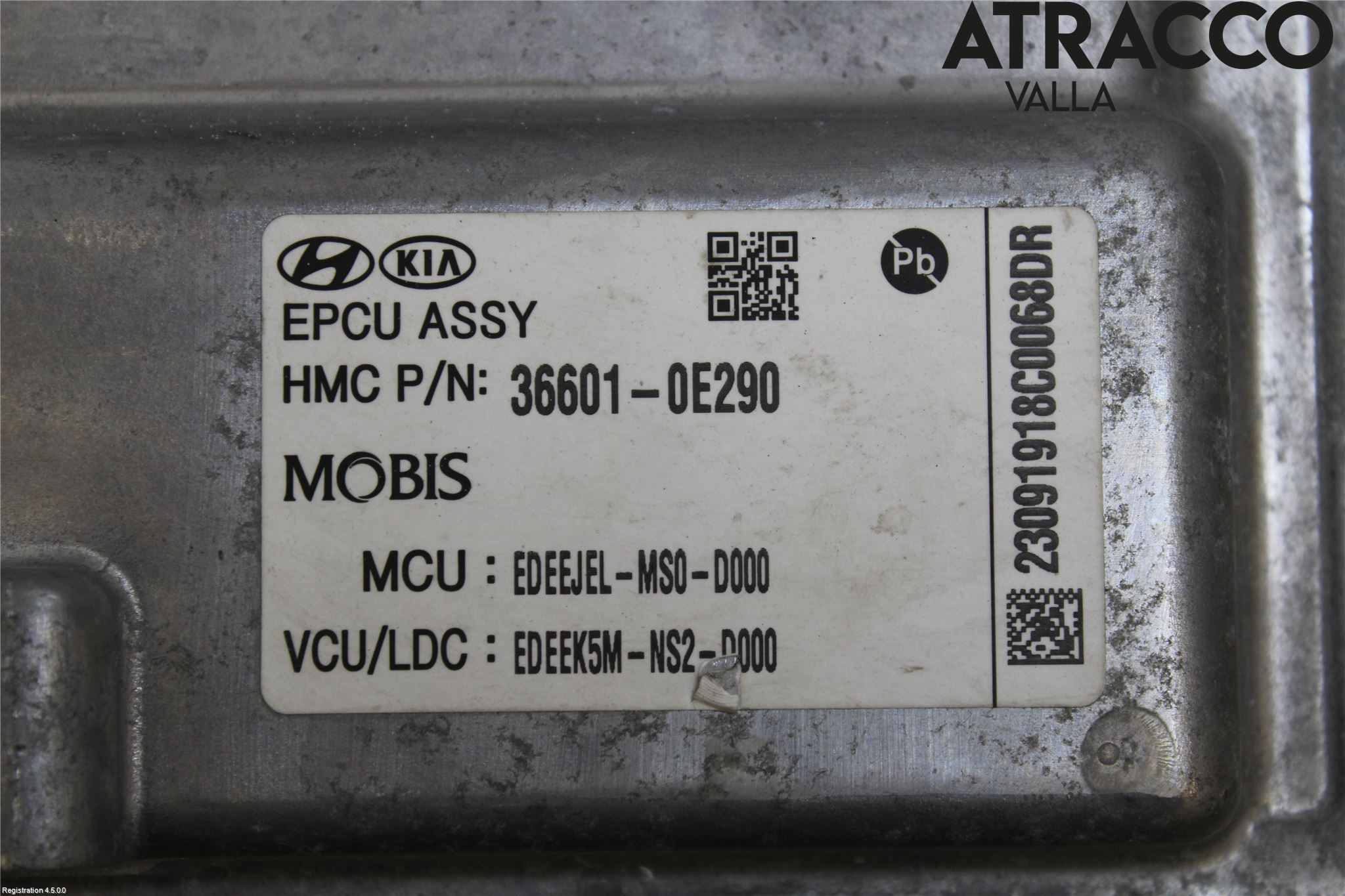 Kia NIRO (DE) 17-22 Batterilader Hybrid