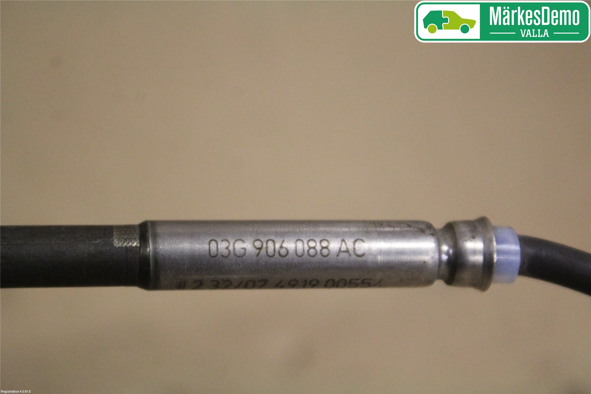 Volkswagen VW POLO 05-09 Sensor Temp-Trykk Avgass