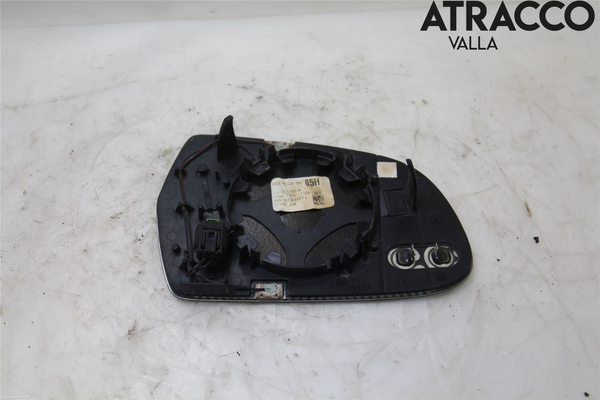 Audi A4/S4 08-11 Speil Glass V