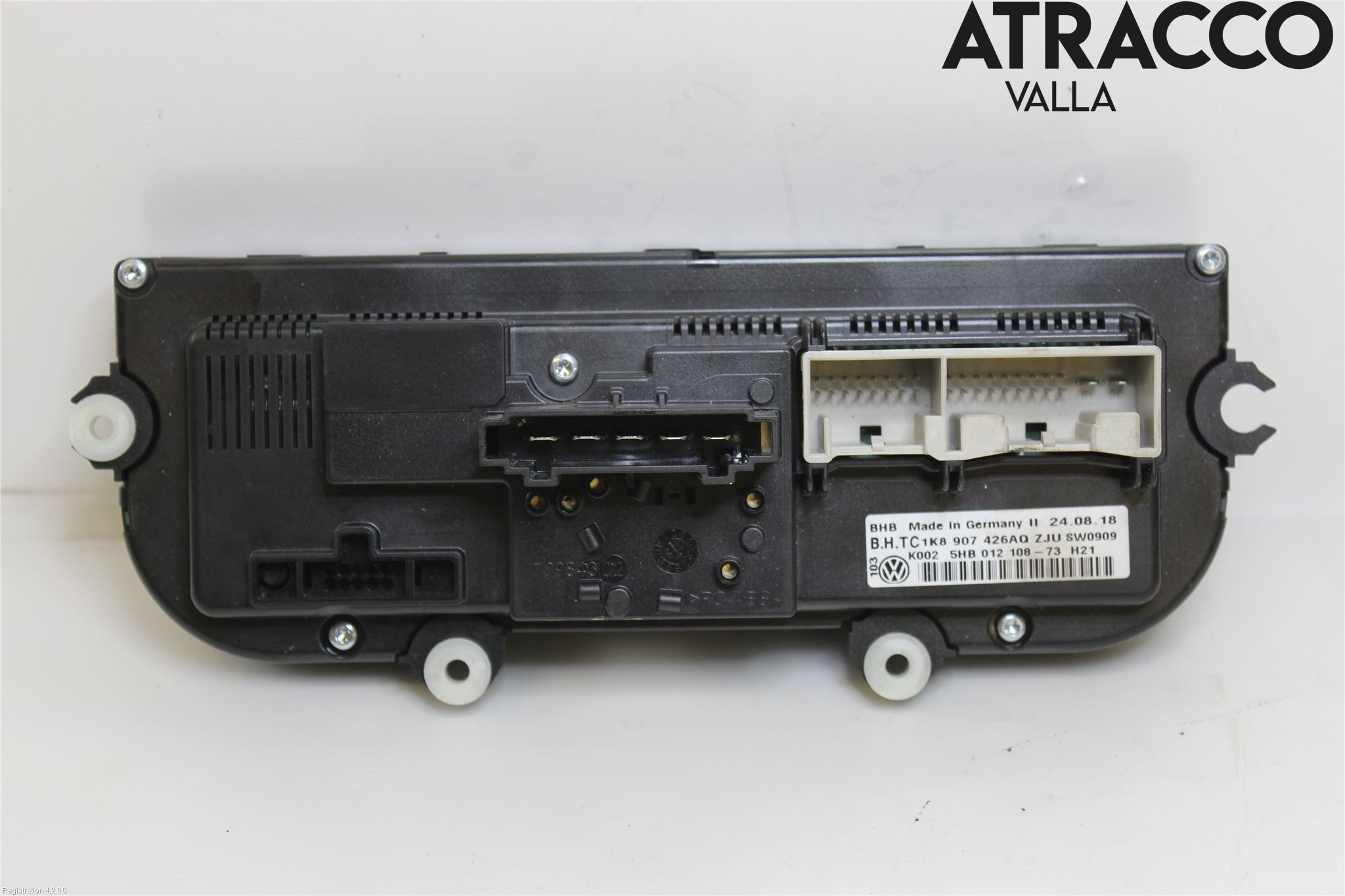 Volkswagen VW CADDY 16-20 Varme Ac Betjening-Display