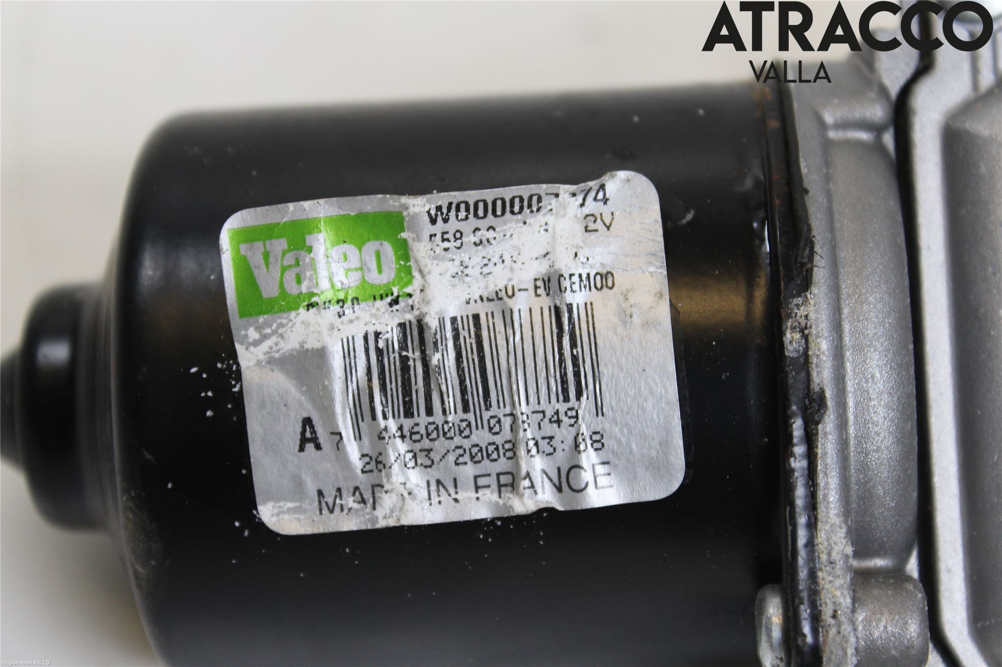 Citroen C4 GRAND PICASSO 07-13 Viskermotor Frontrute