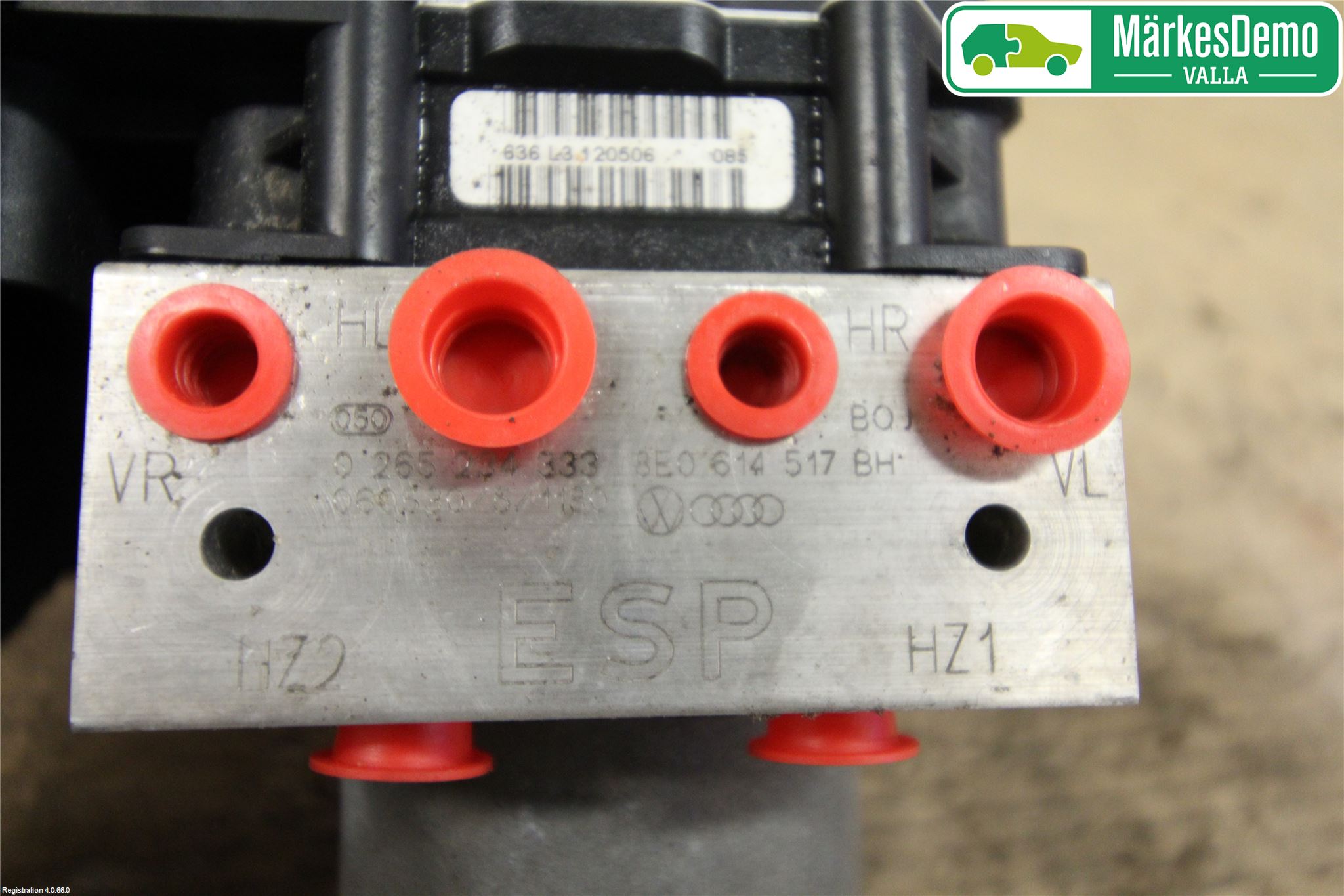 Audi A4/S4 05-07 Abs Hydraulikkaggregat