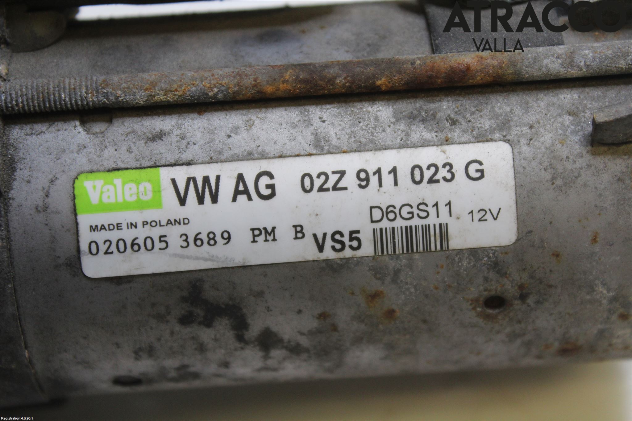 Volkswagen VW PASSAT 05-11 Startmotor