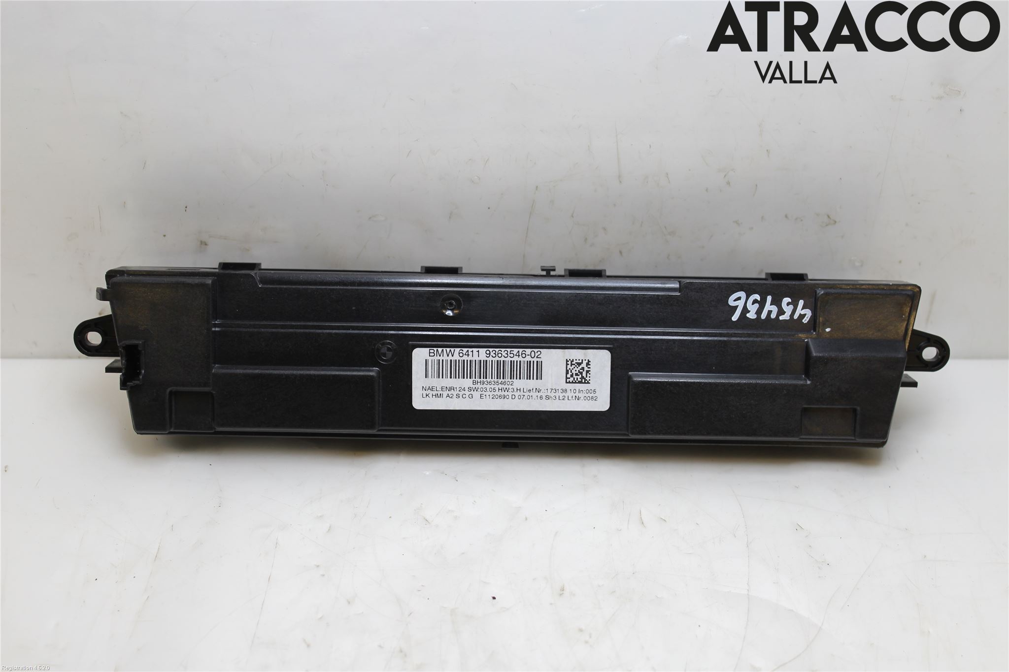 BMW 3 F30/F31/F80 12-19 Varme Ac Betjening-Display