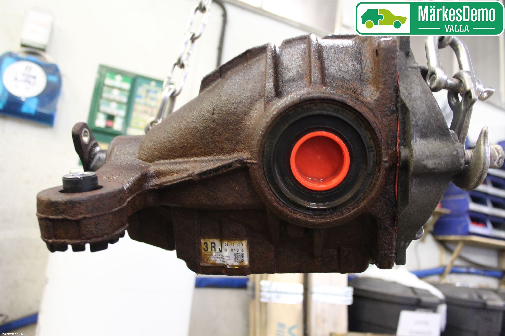 Lexus IS 220d/250/350 06-13 Bakaksel Kardang Bak -Diff
