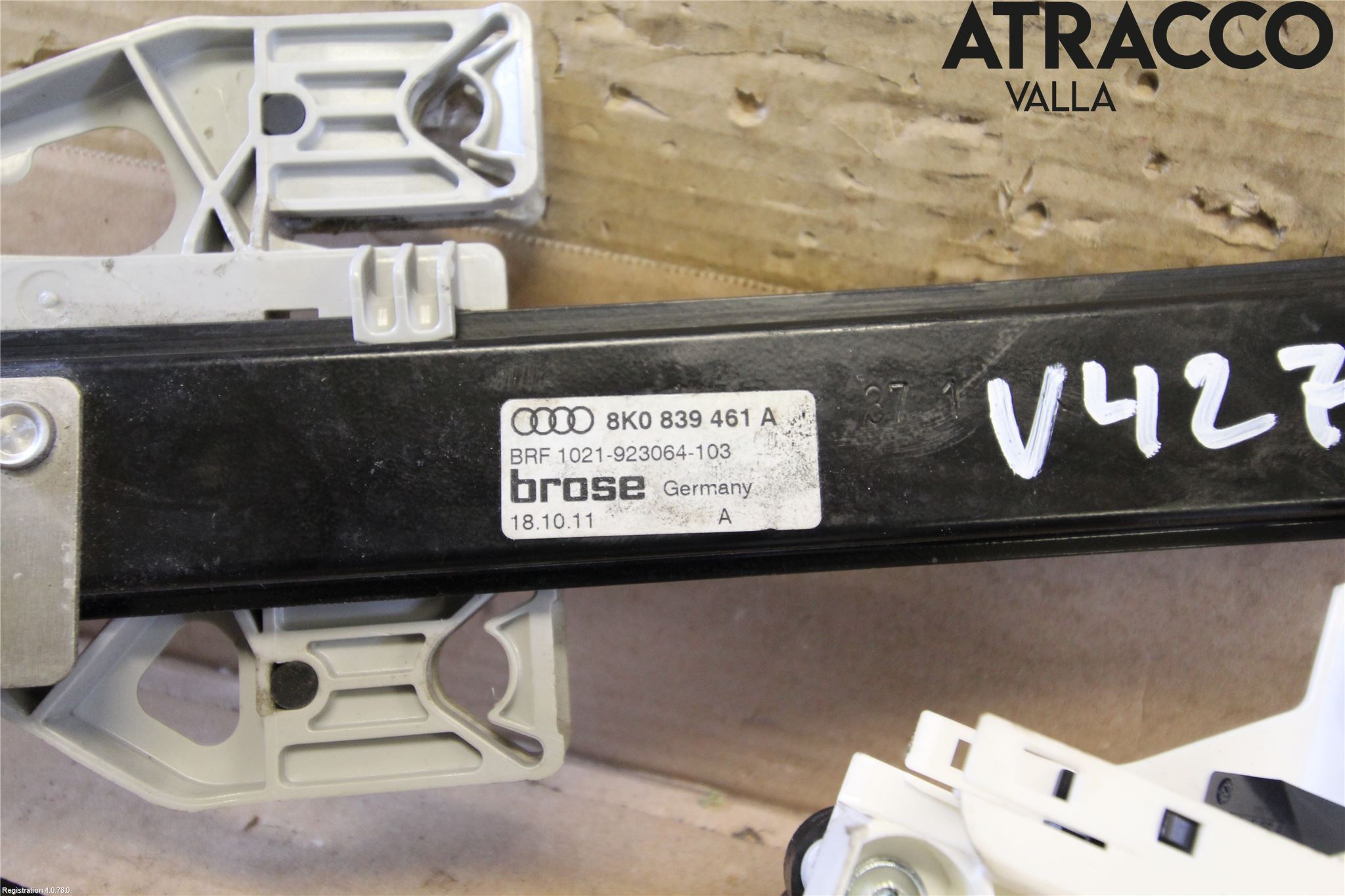 Audi A4/S4 08-11 Vindusheis El Komp