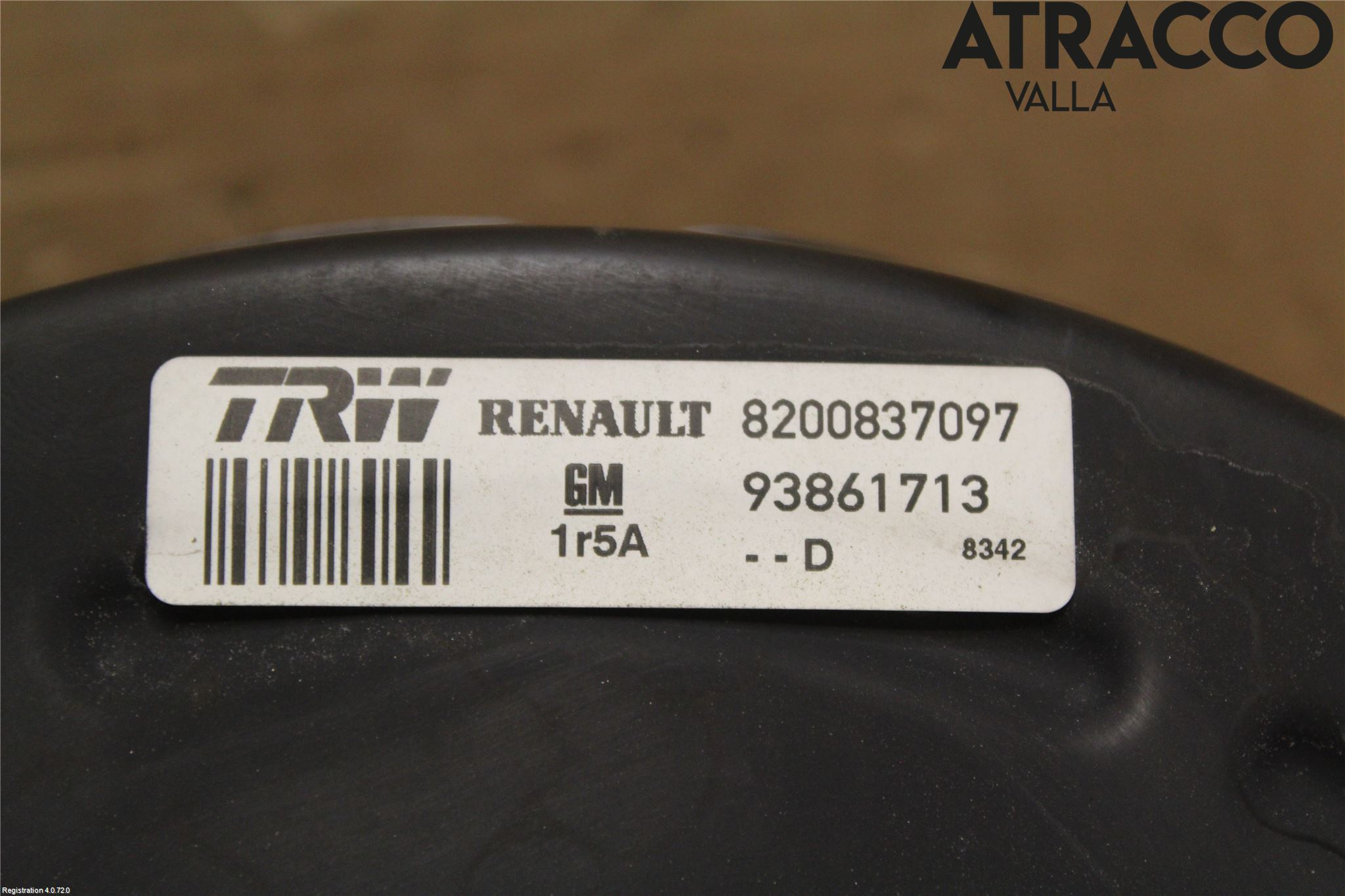 Renault TRAFIC   02-14 Bremseservo