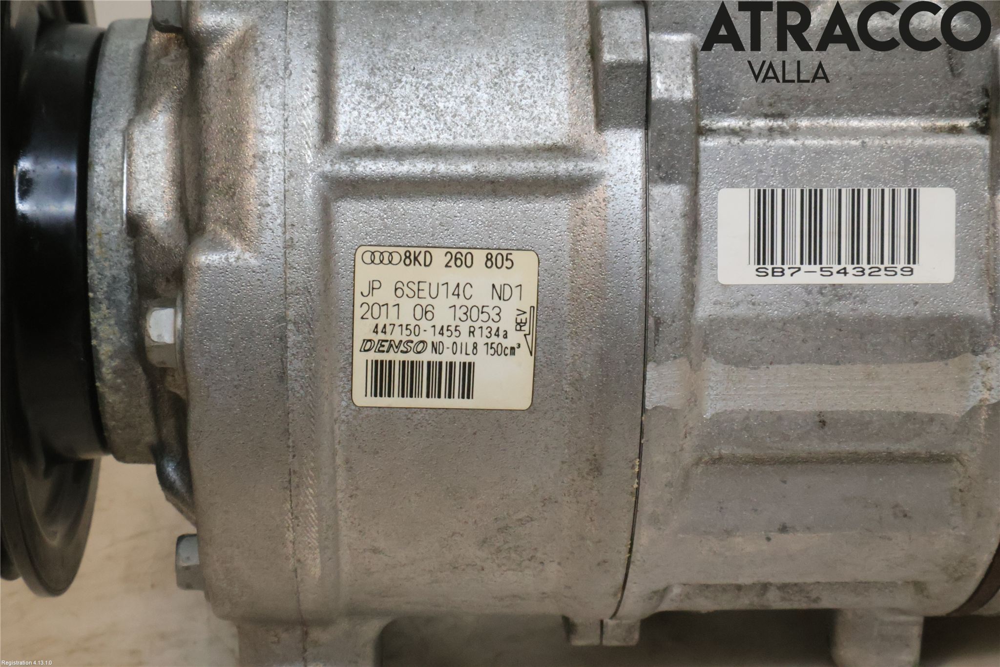 Audi A5 07-16 Varme Ac Kompressor