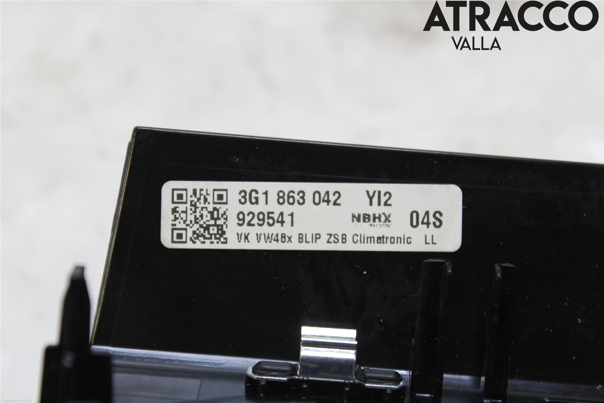 Volkswagen VW PASSAT 15-19 Innr Radio Ramme