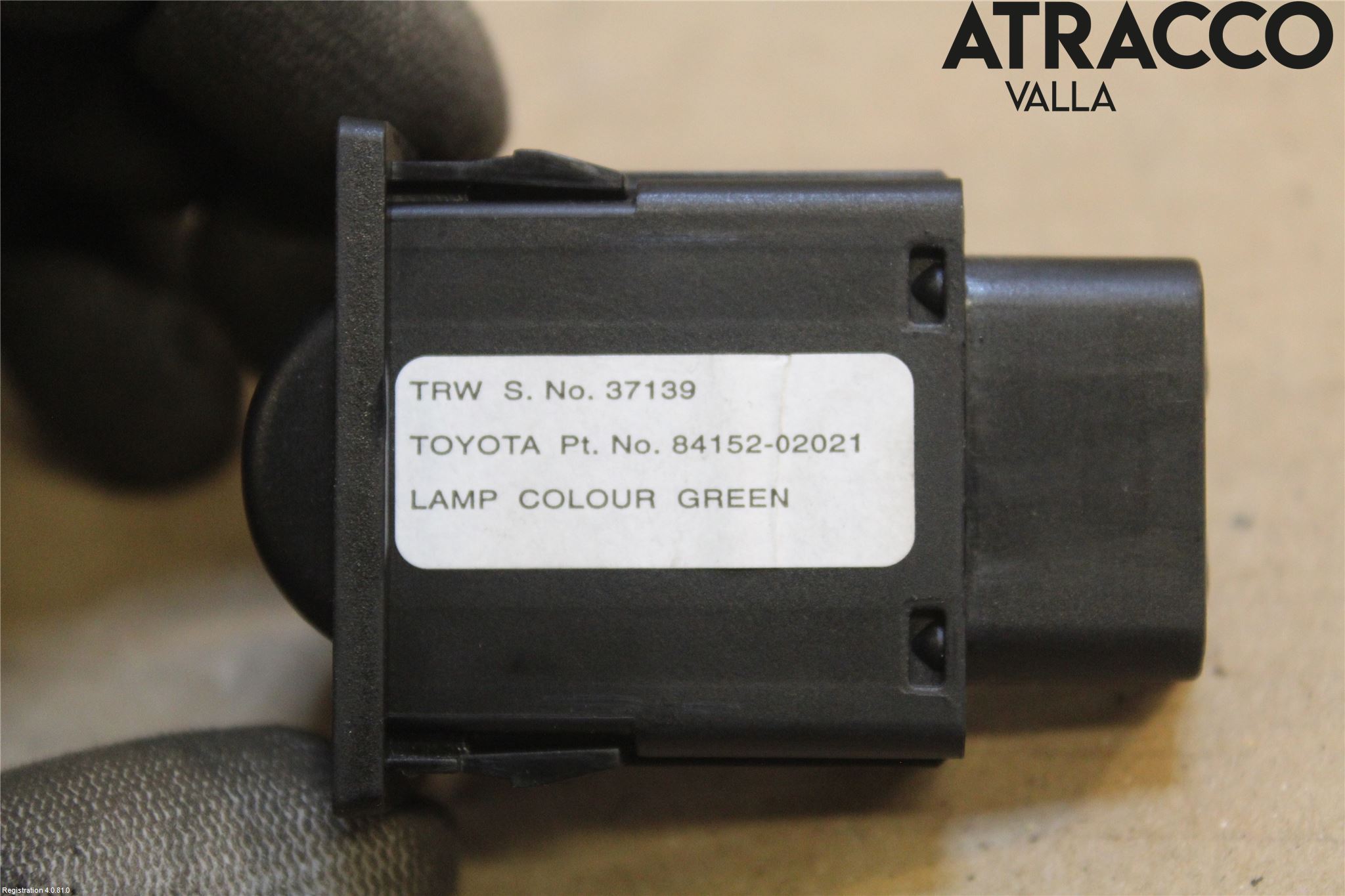Toyota COROLLA VERSO 04-07 Frontlykt Lysspredderreg