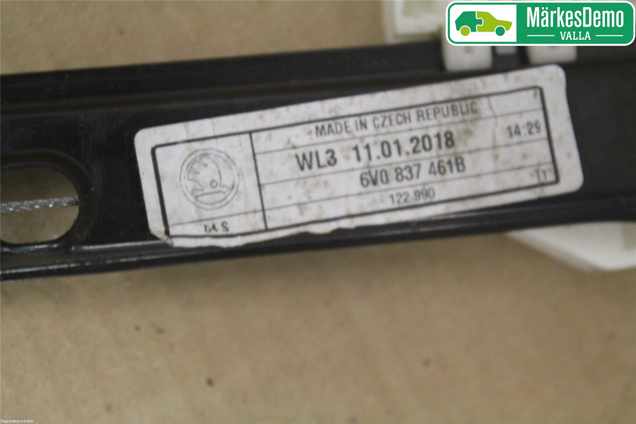 Skoda FABIA 15-21 Vindusheis El Komp