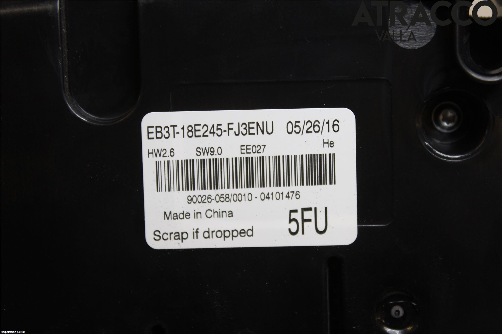 Ford RANGER EU 12-23 Varme Ac Betjening-Display