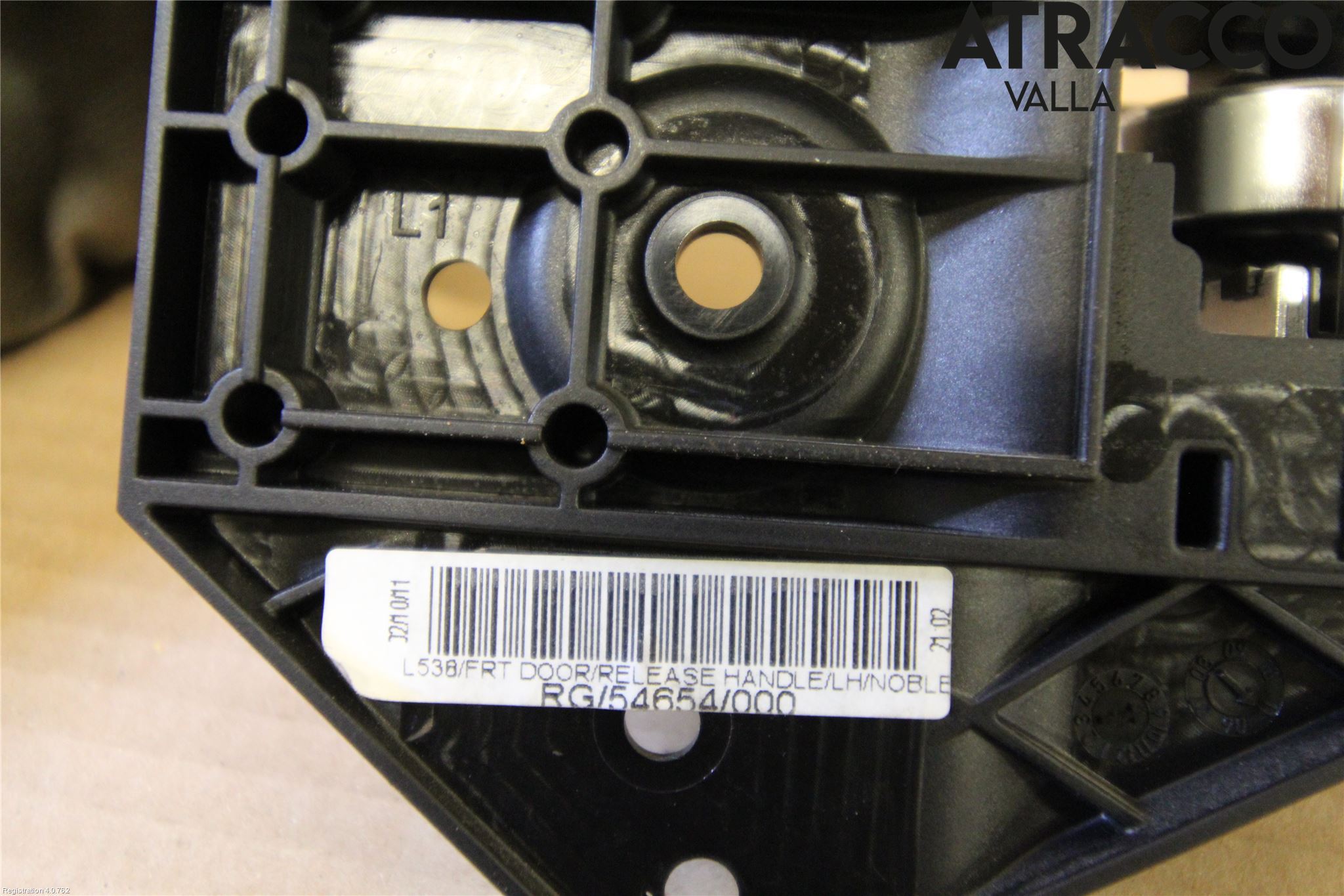 Landrover LAND ROVER RANGE ROVER EVOQUE (L538) 11-18 Innr Dørhandtak V Indre