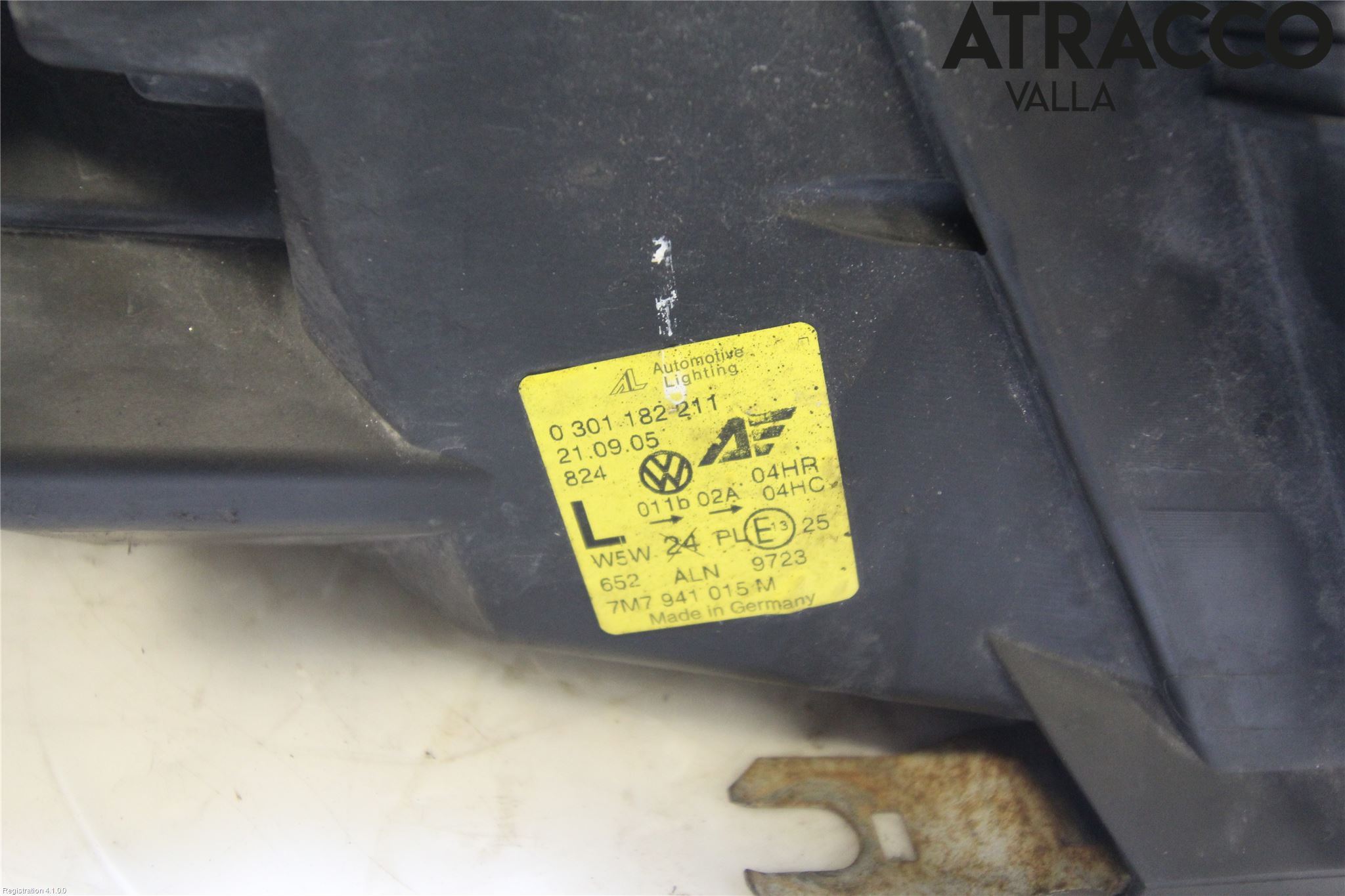 Seat ALHAMBRA 01-10 Frontlykt Venstre