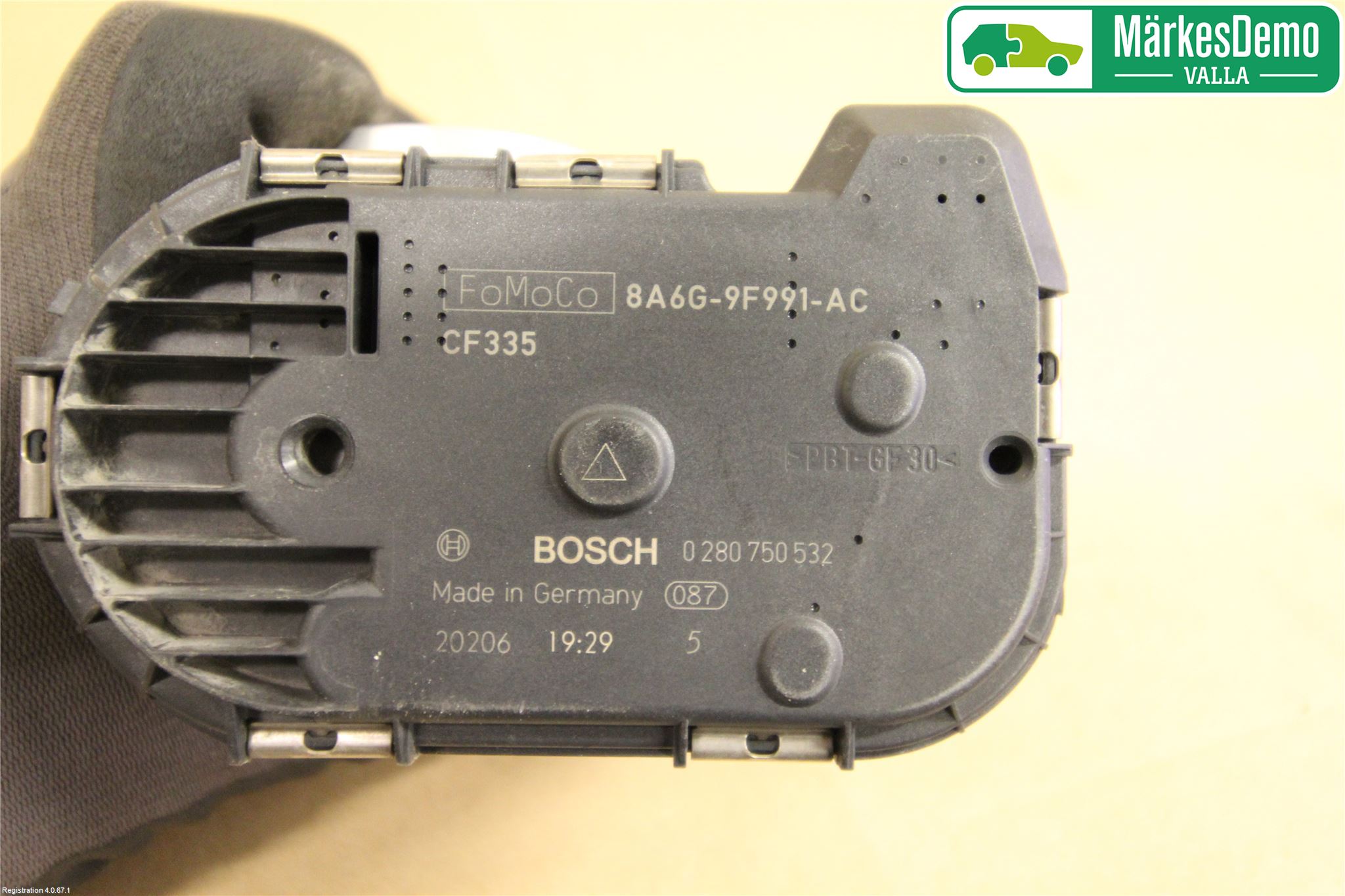 Ford FIESTA 09-12 Inns Spjeldhus
