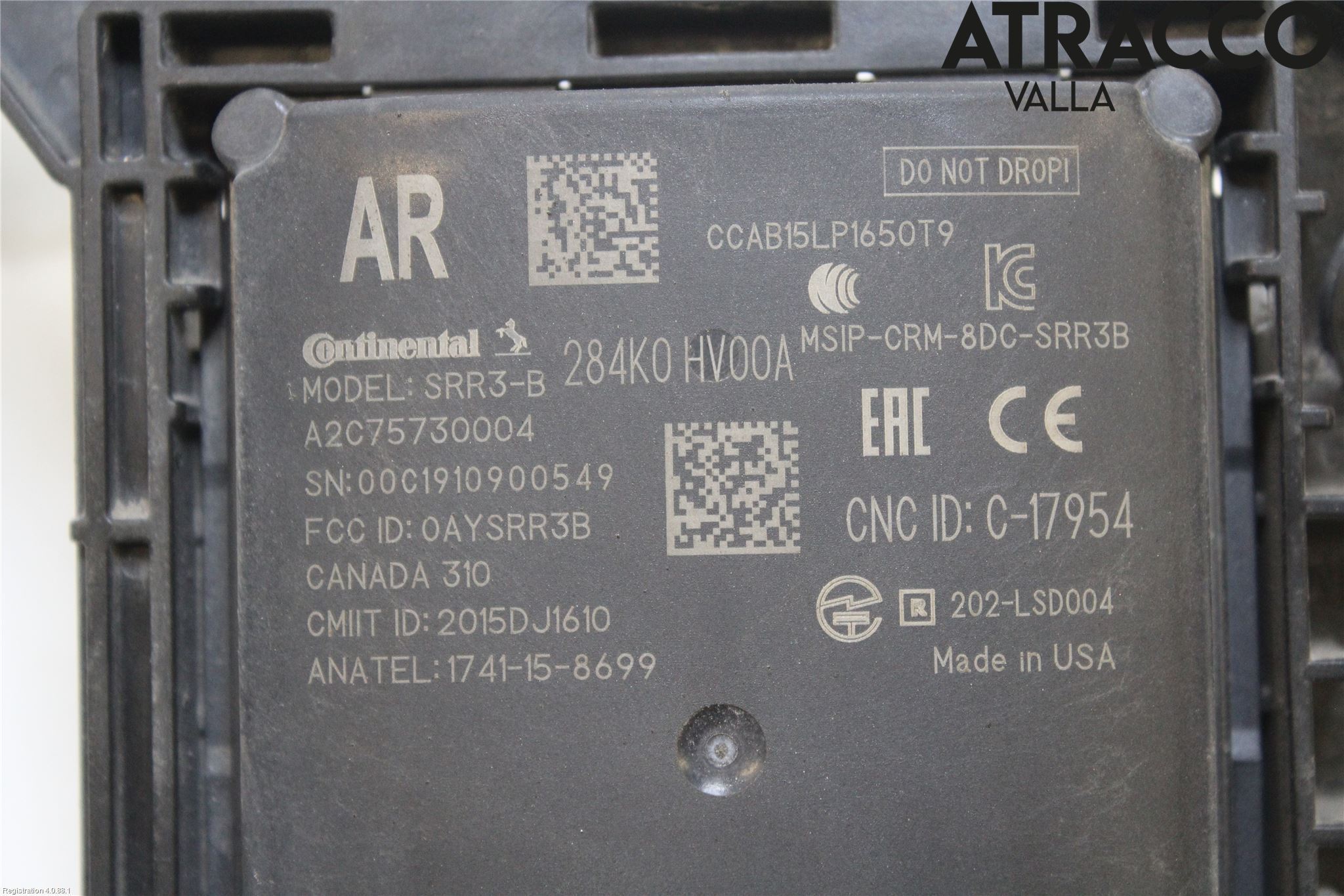 Nissan QASHQAI 17-21 Sensor Kollisjonsbeskyttelse