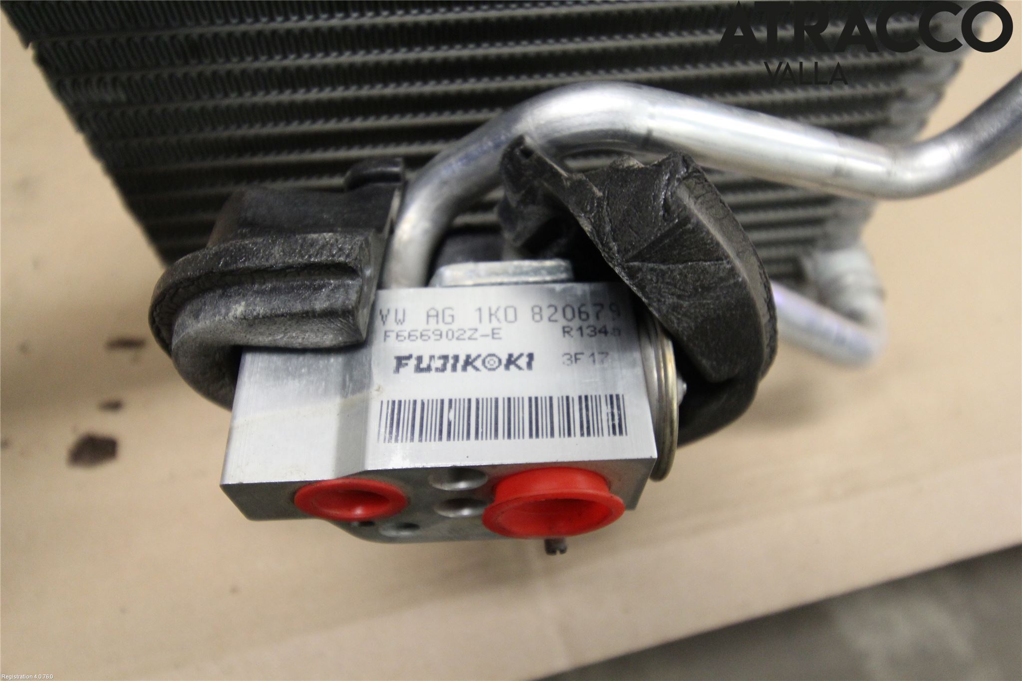 Volkswagen VW CADDY      04-10 Varmeapparat Register Med Ac